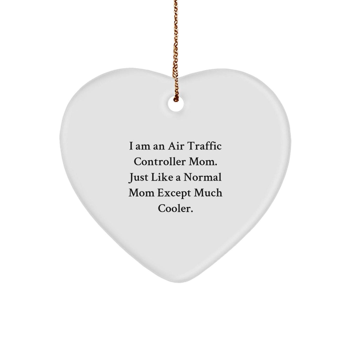 Air Traffic Controller Gifts, Funny Heart Ornament for, Gifts from Friends, Gifts for Air Traffic Controller Christmas - The Buy Boom