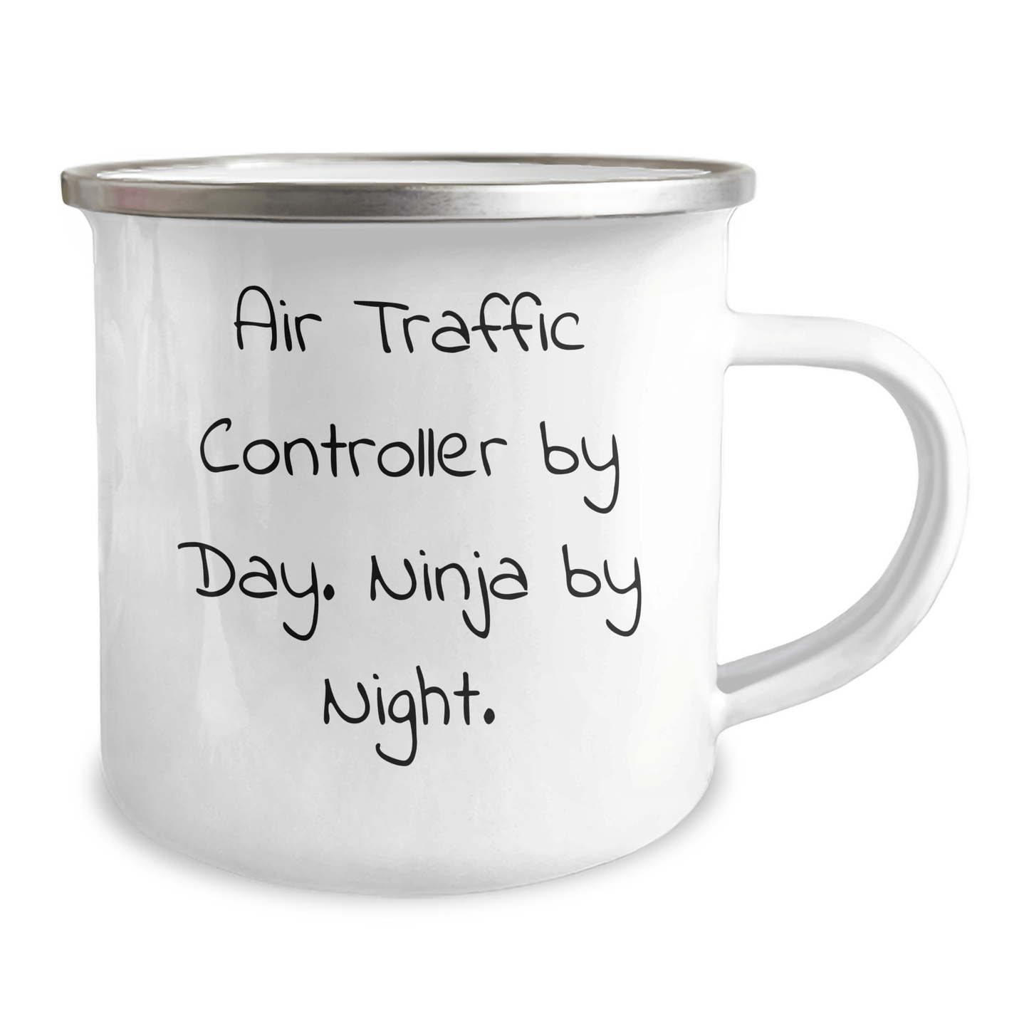 Air Traffic Controller Gifts - Funny Ninja Mug, Camping Mug for Air Traffic Controllers, Father's Day Unique Gifts from Friends or Family - The Buy Boom