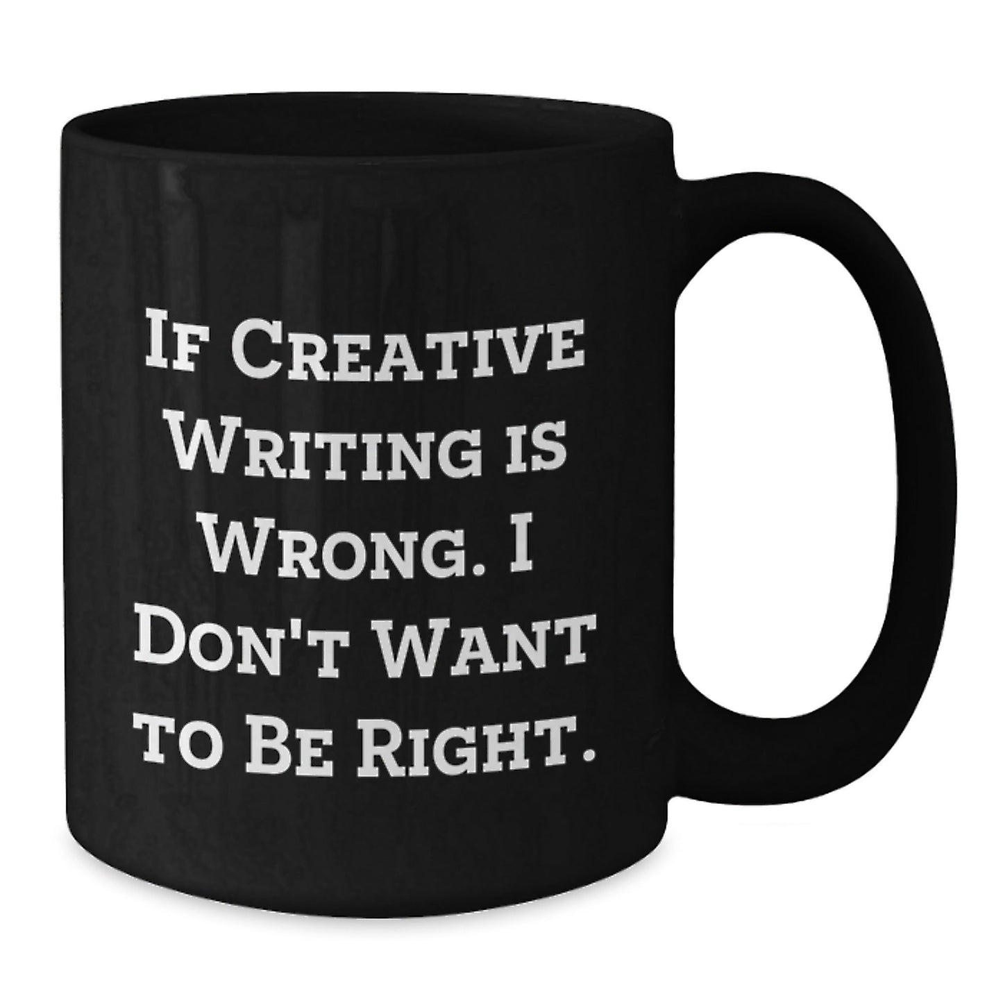 Creative Writing Quotes Funny Coffee Mugs Gifts for Writers from Friends, Unique Birthday Unique Gifts for Creative Writing Enthusiasts, Black - The Buy Boom
