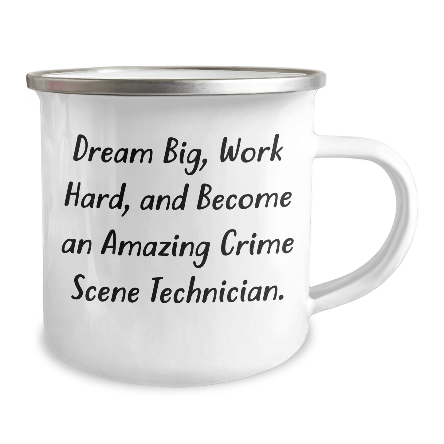 Crime Scene Technician Gifts, Funny Quote Mug, Gifts from Friends and Family for Crime Scene Technician Graduation, 12 oz Camping Mug - The Buy Boom