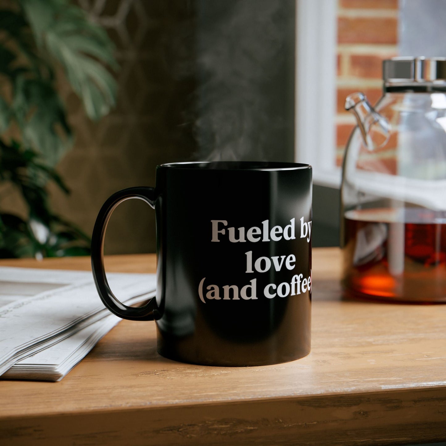 Fueled by Love and Coffee Mug – Perfect for Coffee Lovers | 11oz & 15oz Sizes - The Buy Boom