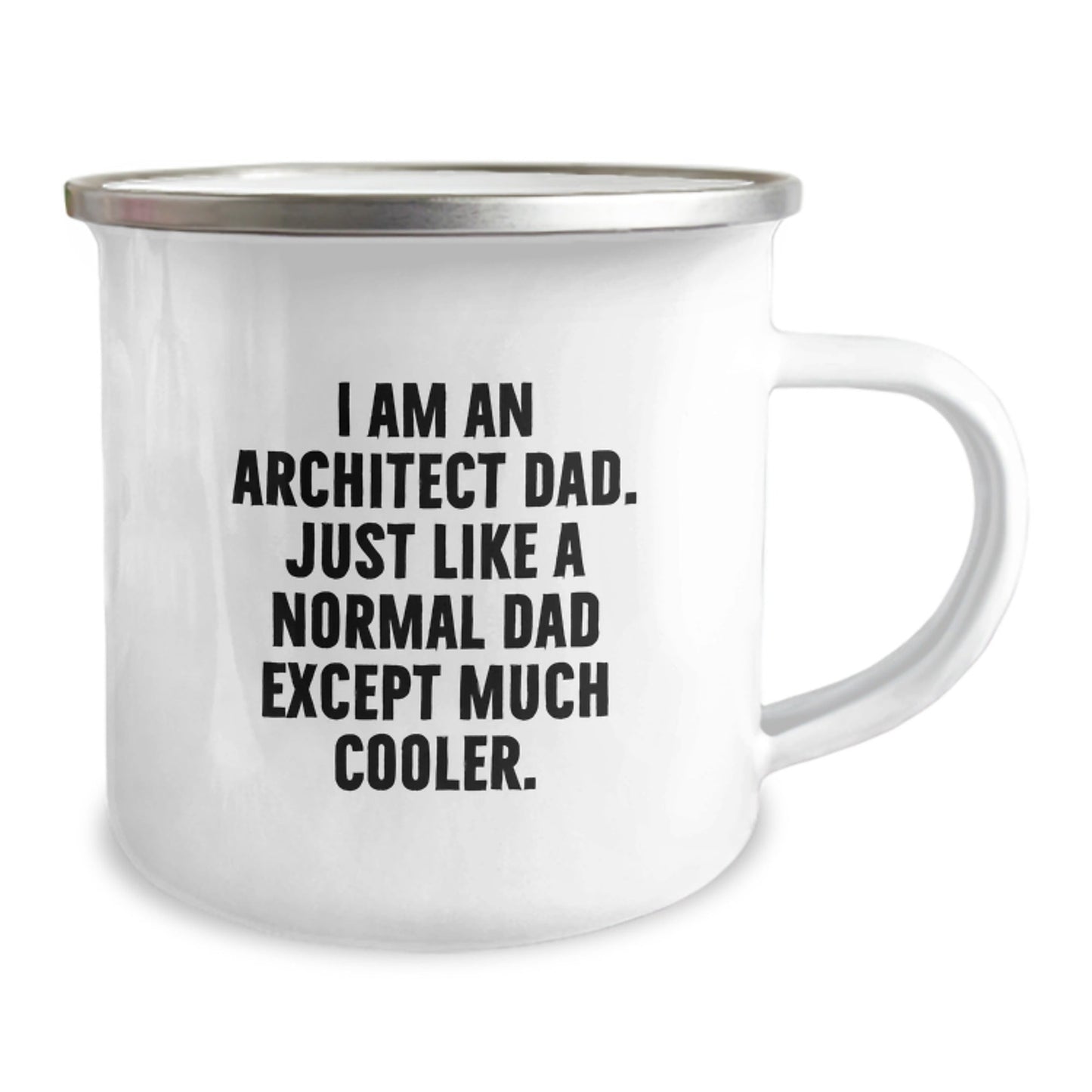 Fun Architect Dad Gifts for Men, Funny Camping Mug, Unique Christmas Memorable Presents from Friends to Family - The Buy Boom