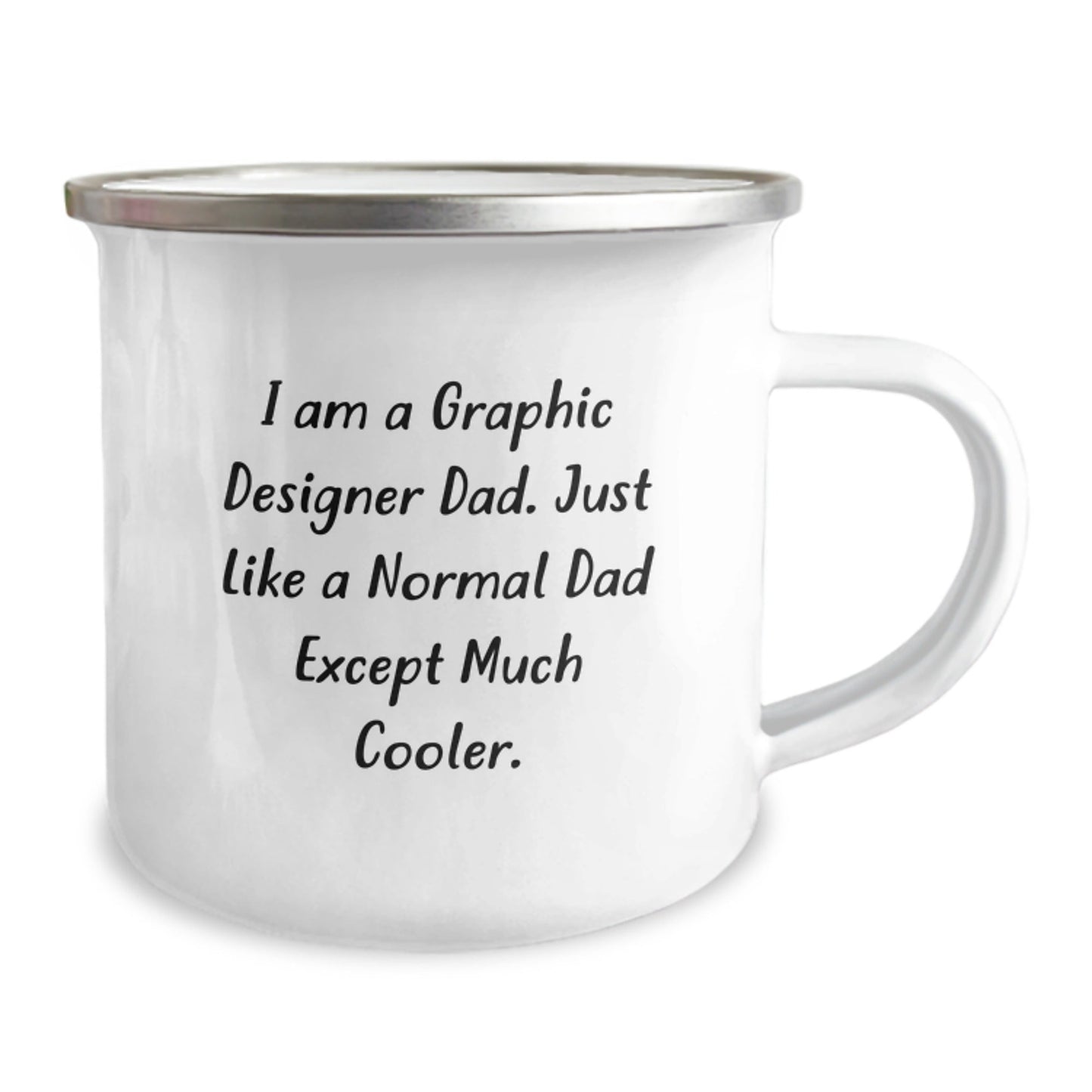 Fun Graphic Design Dad Camping Mug Gifts for Graphic Designer Men Christmas Unique Gifts from Dad - The Buy Boom