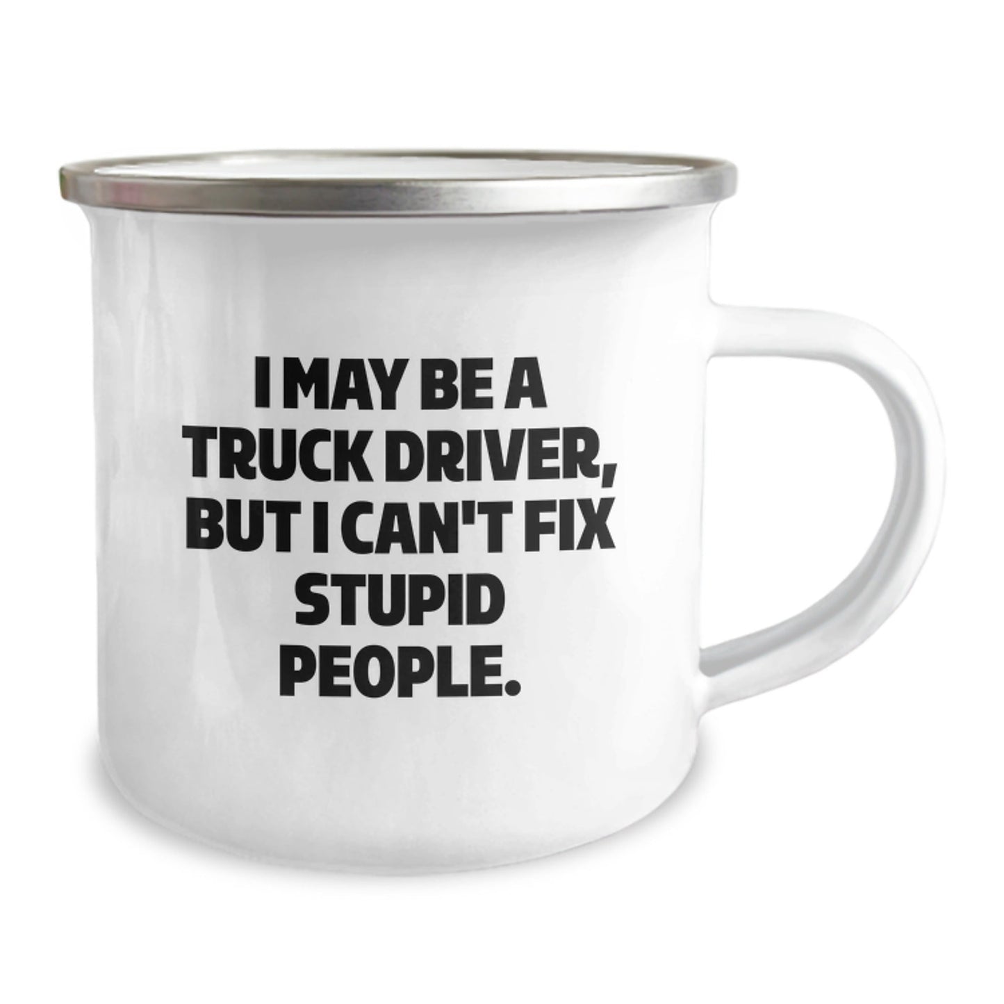 Fun Truck Driver Christmas Unique Gifts for Him - Funny Camping Mug from Friends - The Buy Boom