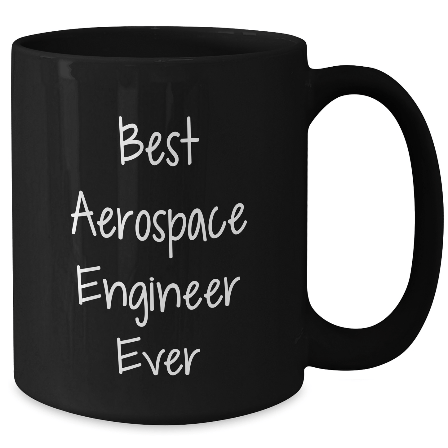 Funny Aerospace Engineer Gifts for Her, Best Aerospace Engineer Ever Quote Black Coffee Mug, Graduation Unique Gifts from Friends, Family, Coworkers, 11oz or 15oz Microwave and Dishwasher Safe - The Buy Boom