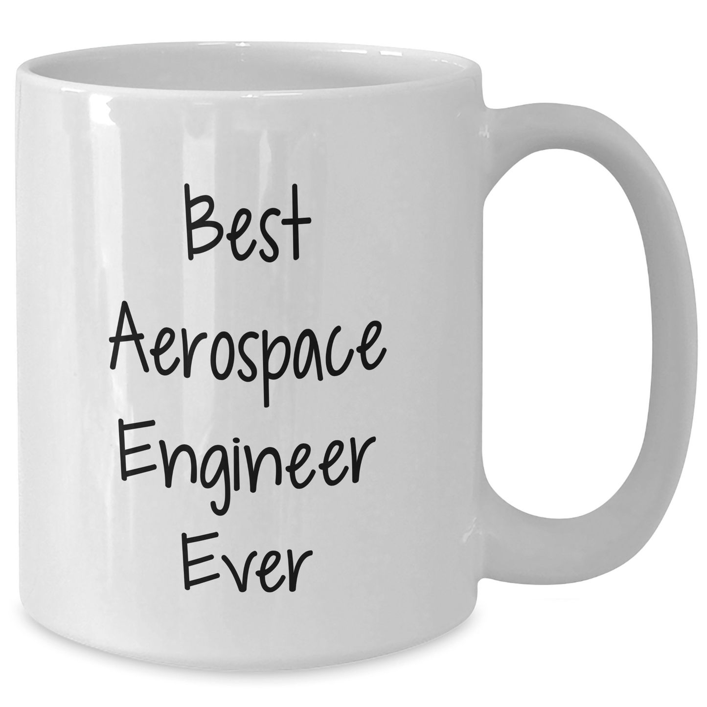 Funny Aerospace Engineer Gifts for Men Women Friends Coworkers Family - Best Engineer Ever Quote on White Coffee Mug - 11oz or 15oz Capacity, Microwave and Dishwasher Safe - The Buy Boom