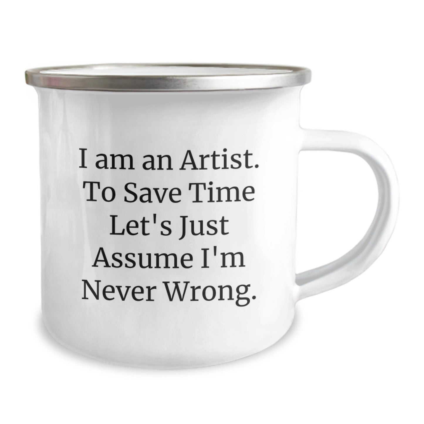 Funny Artist Gifts from Friends to Artist Camping Mug - Unique Christmas Unique Gifts for Artist - The Buy Boom