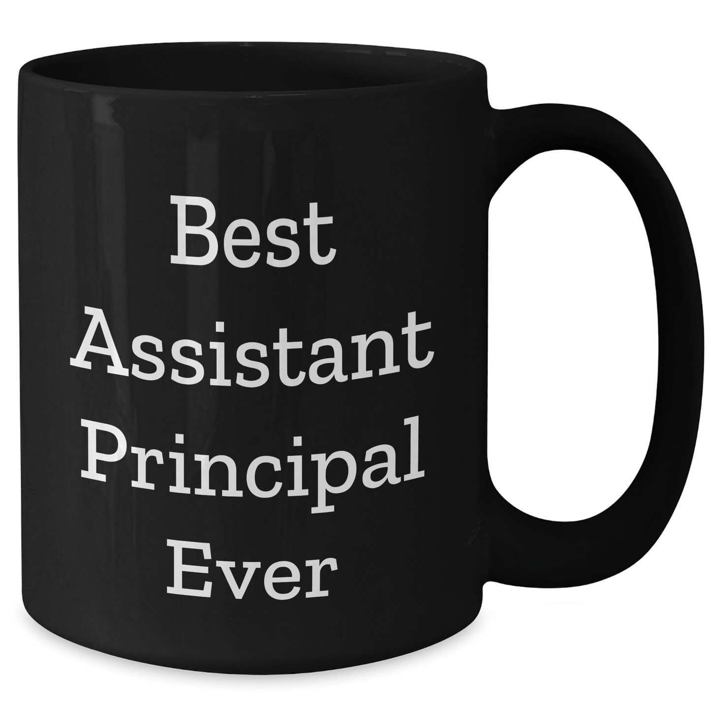 Funny Assistant Principal Gifts from Friends for Best Assistant Principal Ever Black Coffee Mug, Graduation Unique Gifts - The Buy Boom