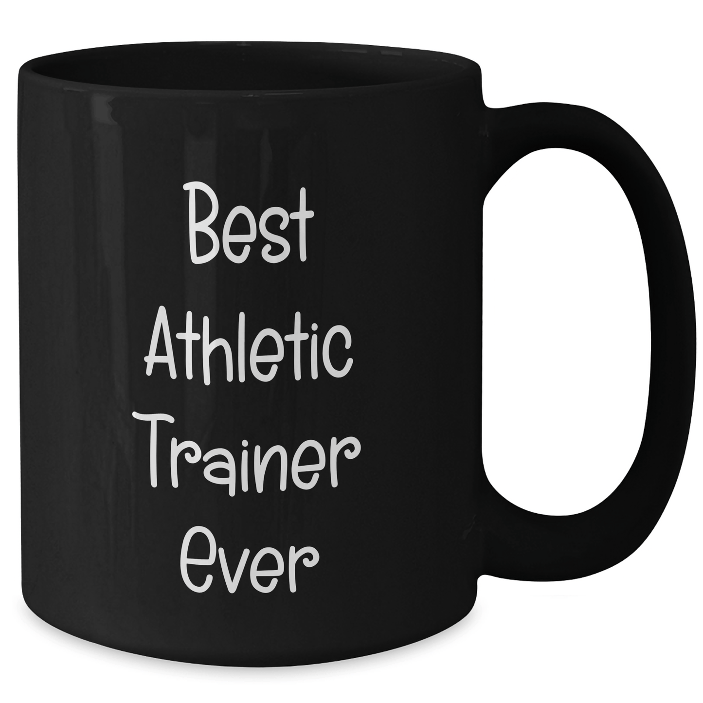 Funny Athletic Trainer Gifts, Best Athletic Trainer Ever Quote, Black Coffee Mug for Graduation, Gifts from Family to Friends, Perfect for Men or Women - The Buy Boom