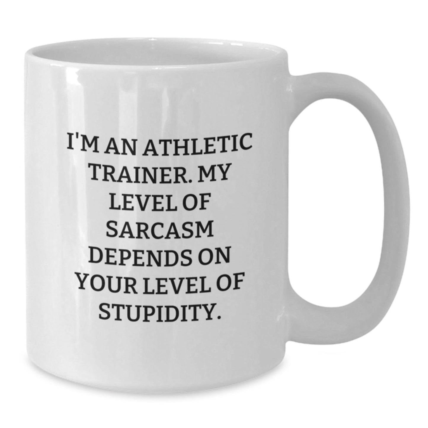 Funny Athletic Trainer Gifts: White Coffee Mug, 'I'm An Athletic Trainer...' - The Buy Boom