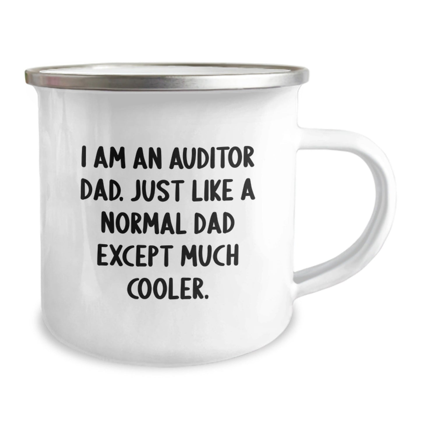 Funny Auditor Gifts for Men, Christmas Unique Gifts from Dad, I Am An Auditor Dad Camping Mug - The Buy Boom