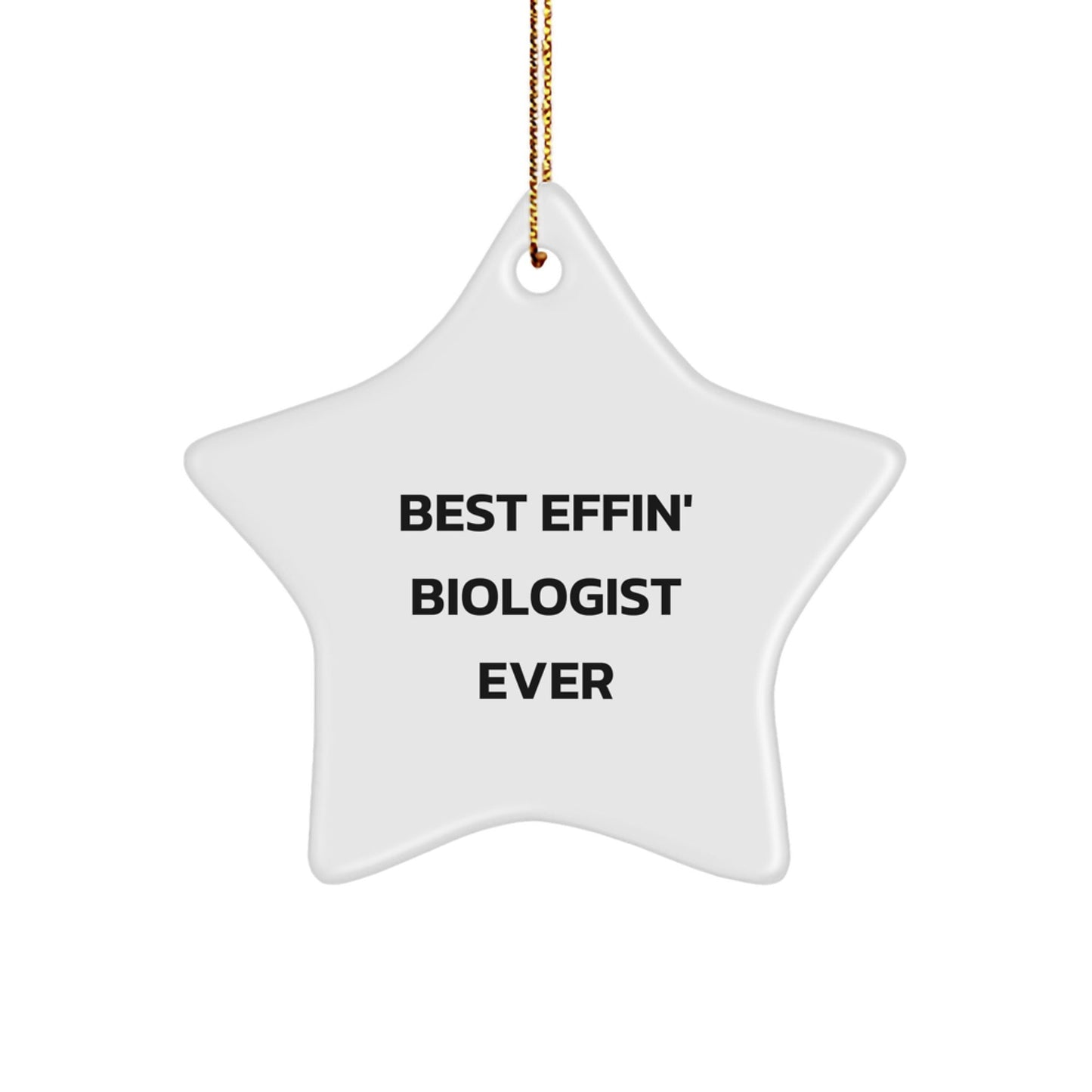 Funny Biologist Star Ornament Gifts from Men to Friends for Christmas - The Buy Boom