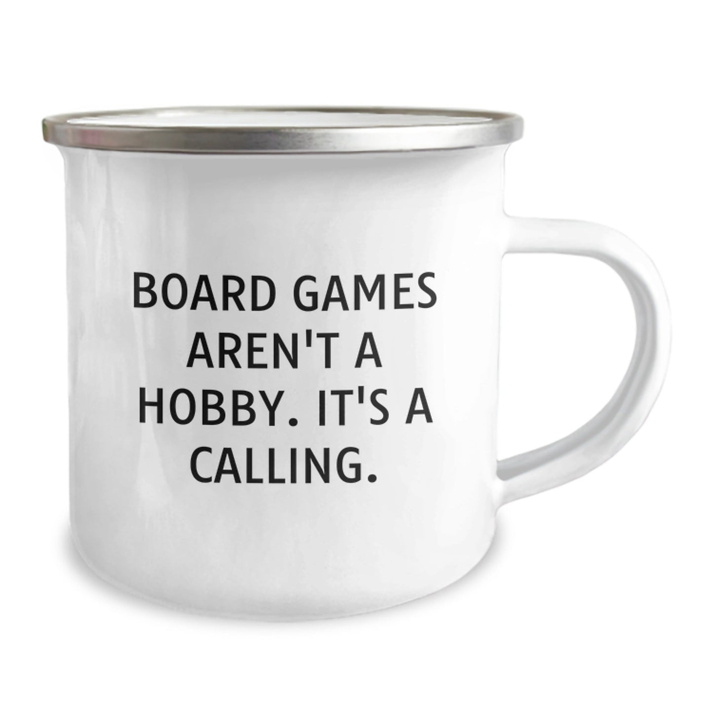 Funny Board Games Gifts for Family and Friends - Camping Mug - Board Games Aren't A Hobby. It's A Calling - Christmas Unique Gifts from Friends - The Buy Boom