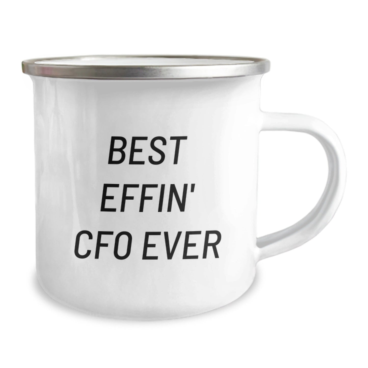 Funny CFO Gifts, Unique Christmas Unique Gifts for CFO Men, Best Effin' Cfo Ever Camping Mug - The Buy Boom