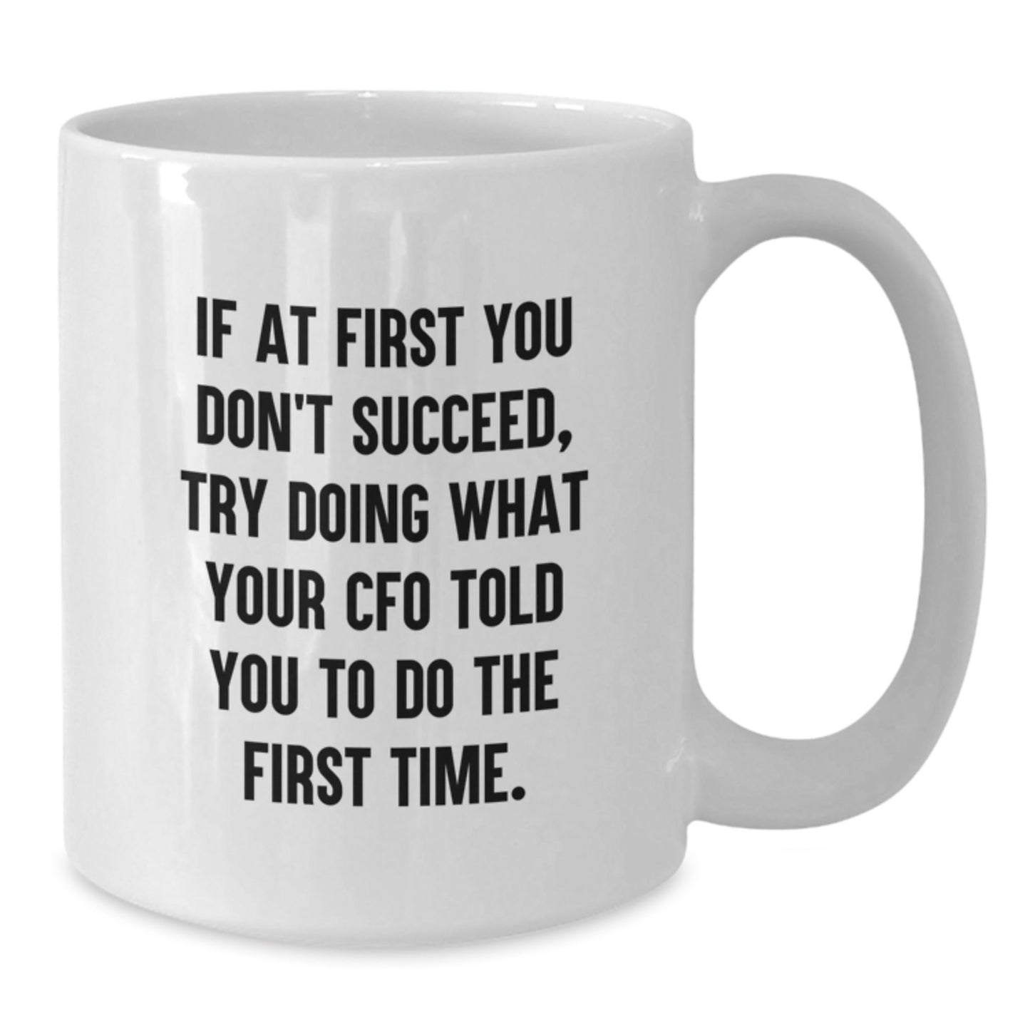 Funny CFO White Coffee Mugs Gifts from Friends, Family for CFO, Men, Women, Coworkers - The Buy Boom