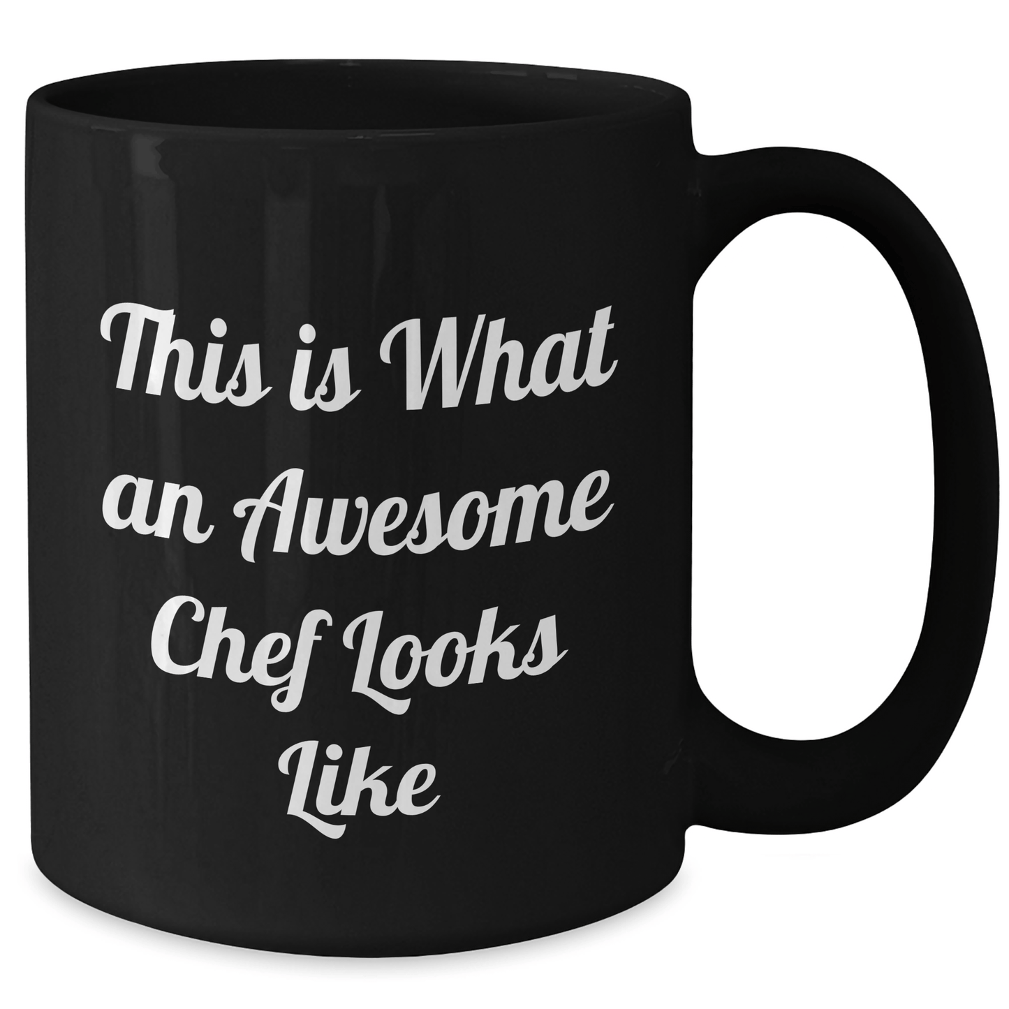 Funny Chef Gifts for Dad, This Is What An Awesome Chef Looks Like Black Coffee Mug, Gifts from Men to Chef Friends on Father's Day - The Buy Boom
