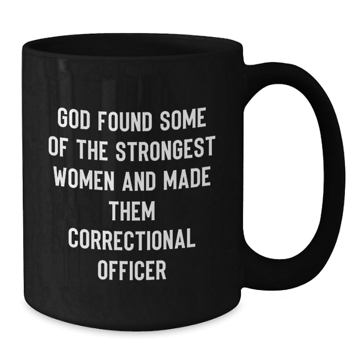 Funny Correctional Officer Gifts from Friends for Correctional Officers, Unique Black Coffee Mug, Inspirational Quote, Christmas Unique Gifts - The Buy Boom