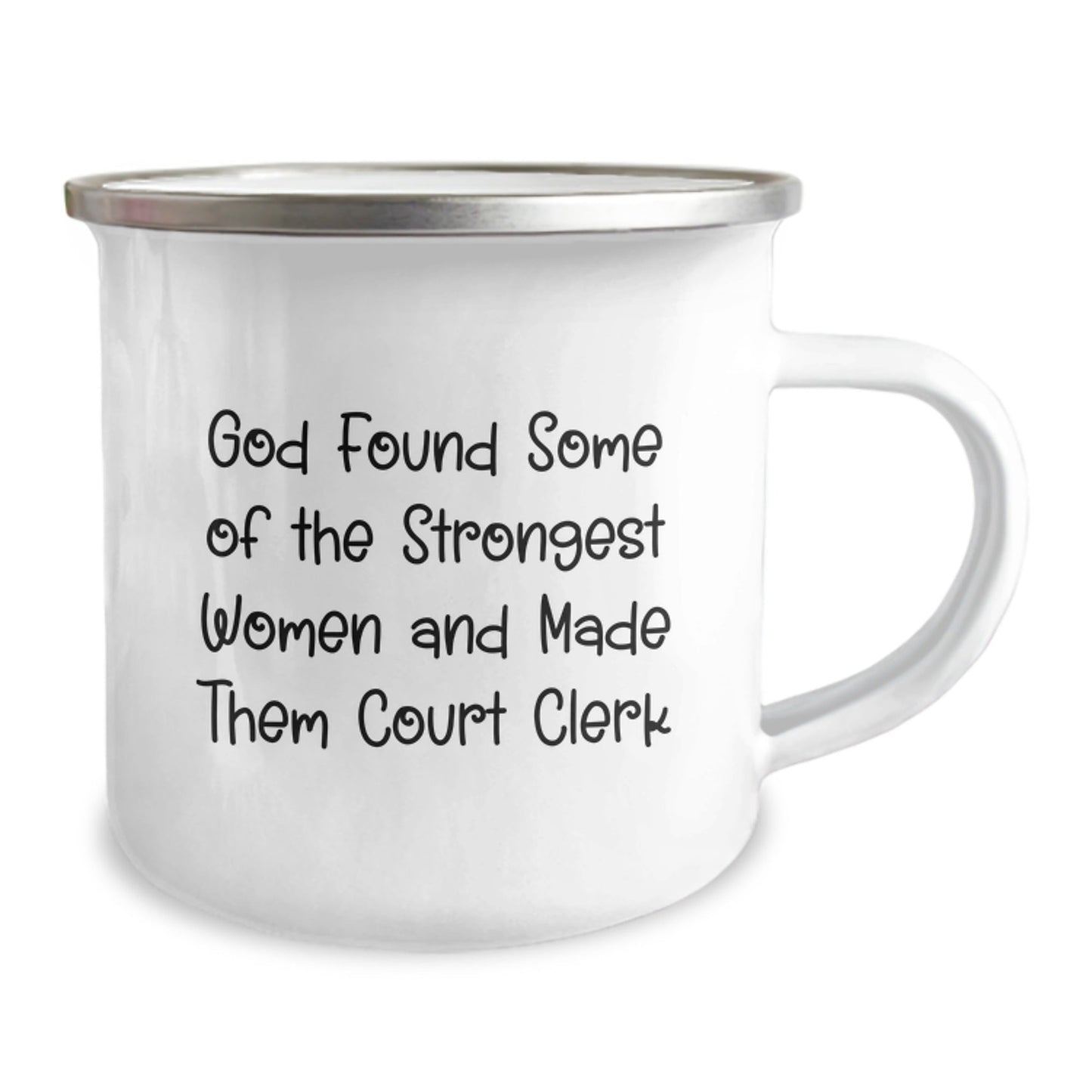 Funny Court Clerk Christmas Unique Gifts from Family for Court Clerks Camping Mug - The Buy Boom
