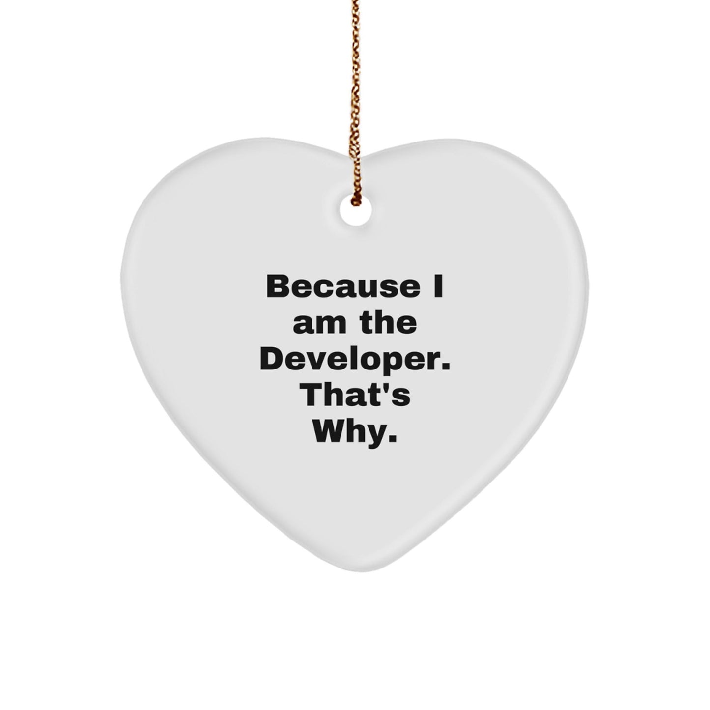Funny Developer Heart Ornament Gifts from Men to Coworkers for Christmas Unique Presents - The Buy Boom