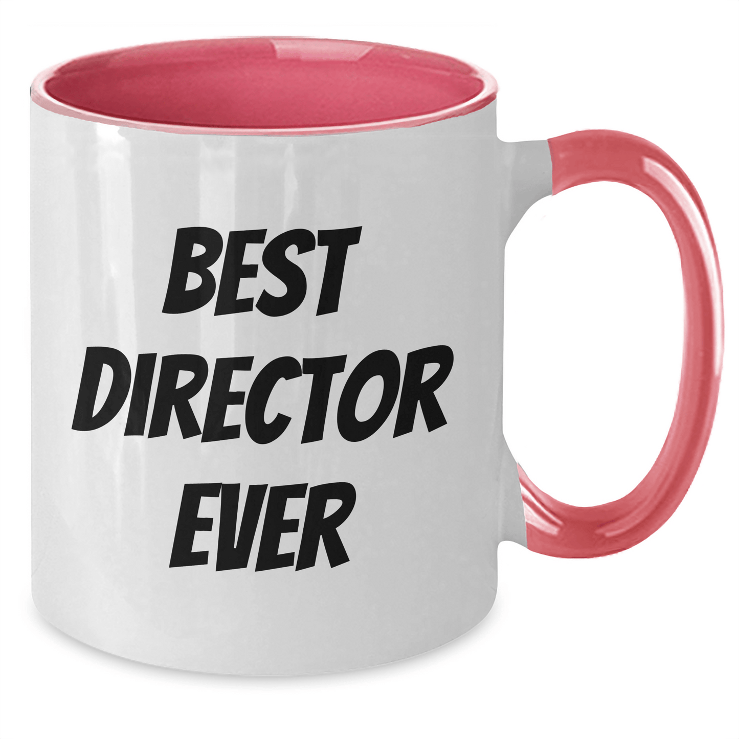 Funny Director Gifts - Best Director Ever Two Tone Coffee Mug, Father's Day Unique Gifts from Friends, Coworkers, Family - The Buy Boom