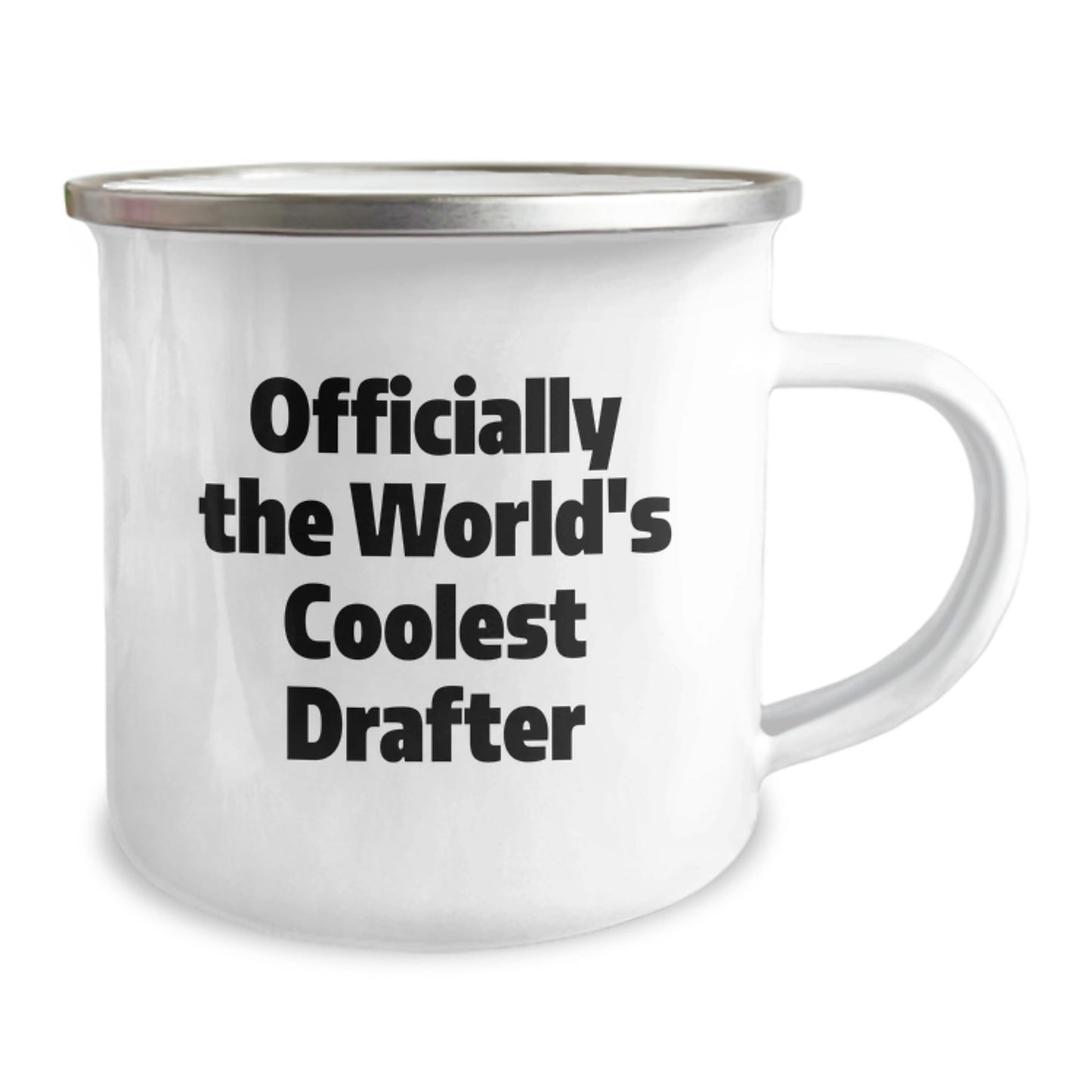 Funny Drafter Christmas Unique Gifts from Men for World's Coolest Drafter Camping Mug, Officially The World's Coolest Drafter, Funny Drafter Gifts - The Buy Boom