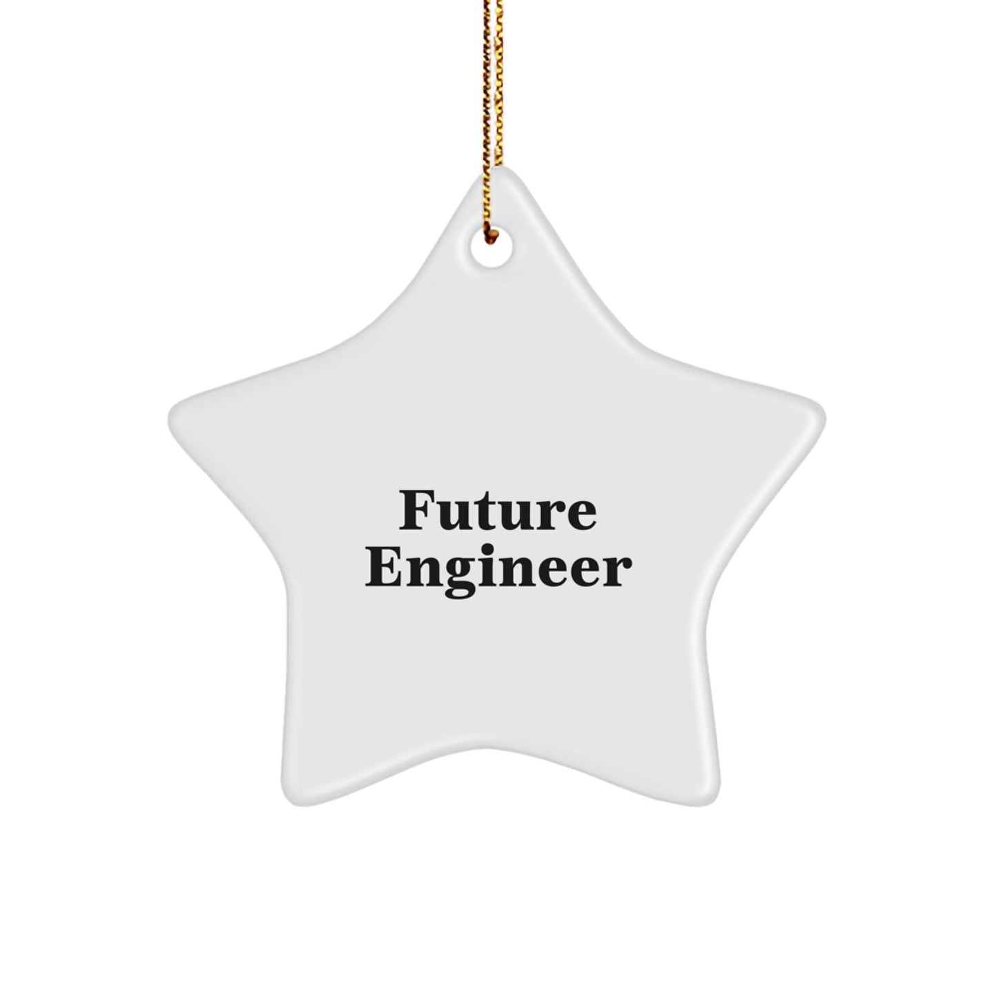Funny Engineer Star Ornament Gifts from Friends and Family for Christmas Unique - The Buy Boom