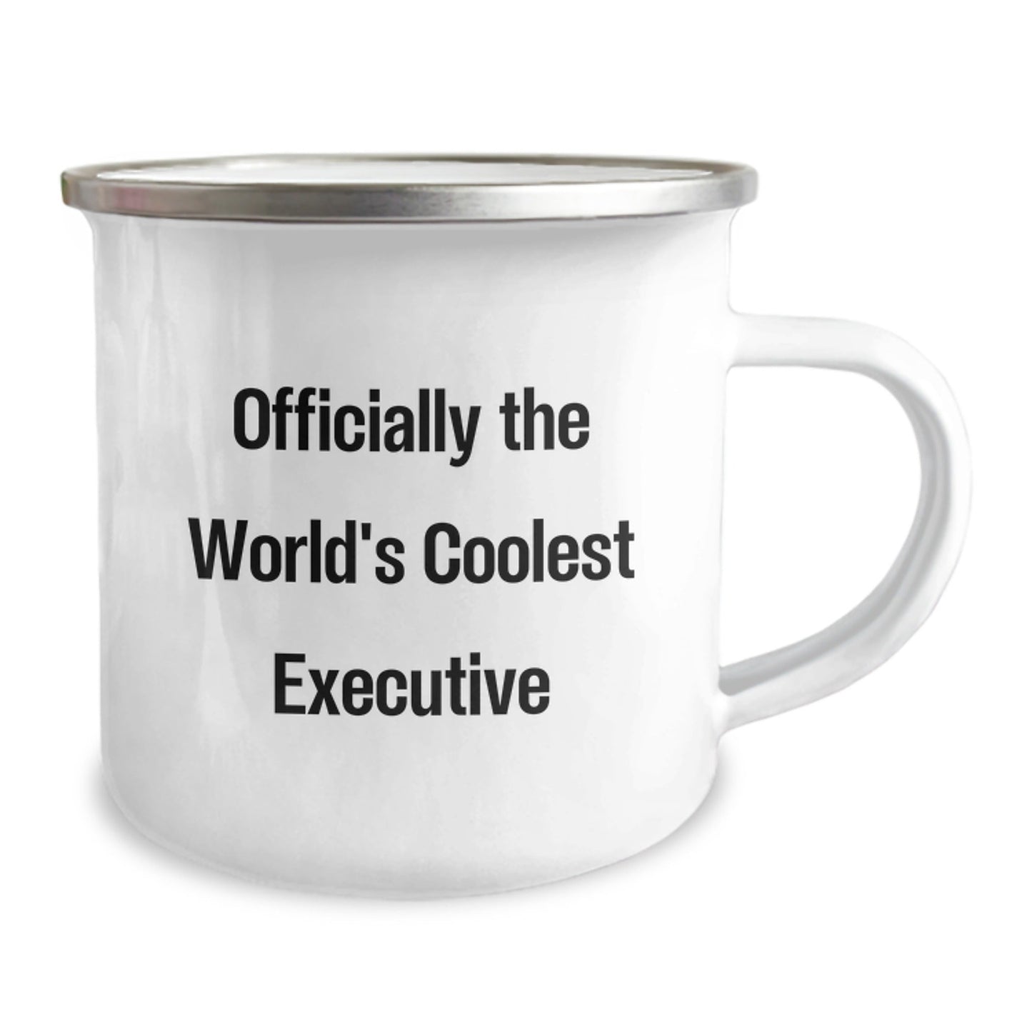 Funny Executive Gifts from Men for World's Coolest Executive Camping Mug, Funny Executive, Christmas Unique Gifts, Best Executive Camping Mug, Funny Quote Executive - The Buy Boom