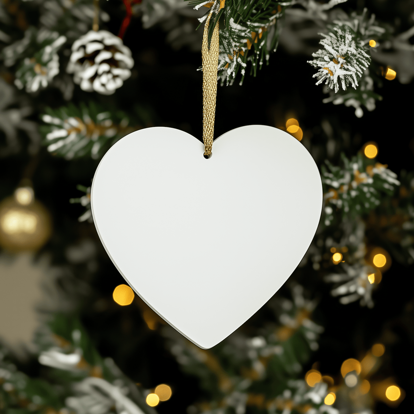 Funny Fiance Gifts, Best Fiance Ever Heart Ornament, Christmas Unique Gifts for Men from Men, Fiance Heart Ornament for Him - The Buy Boom