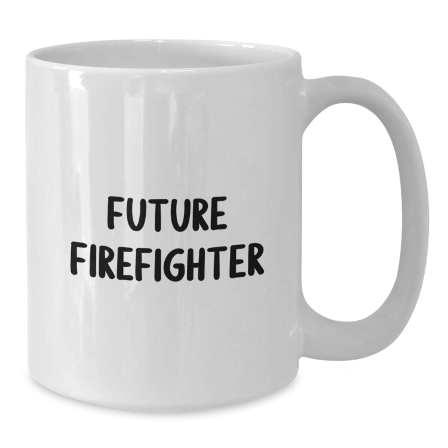 Funny Firefighter Gifts for Men Women Friends Coworkers Family - Future Firefighter White Coffee Mug, Christmas Unique Gifts - The Buy Boom