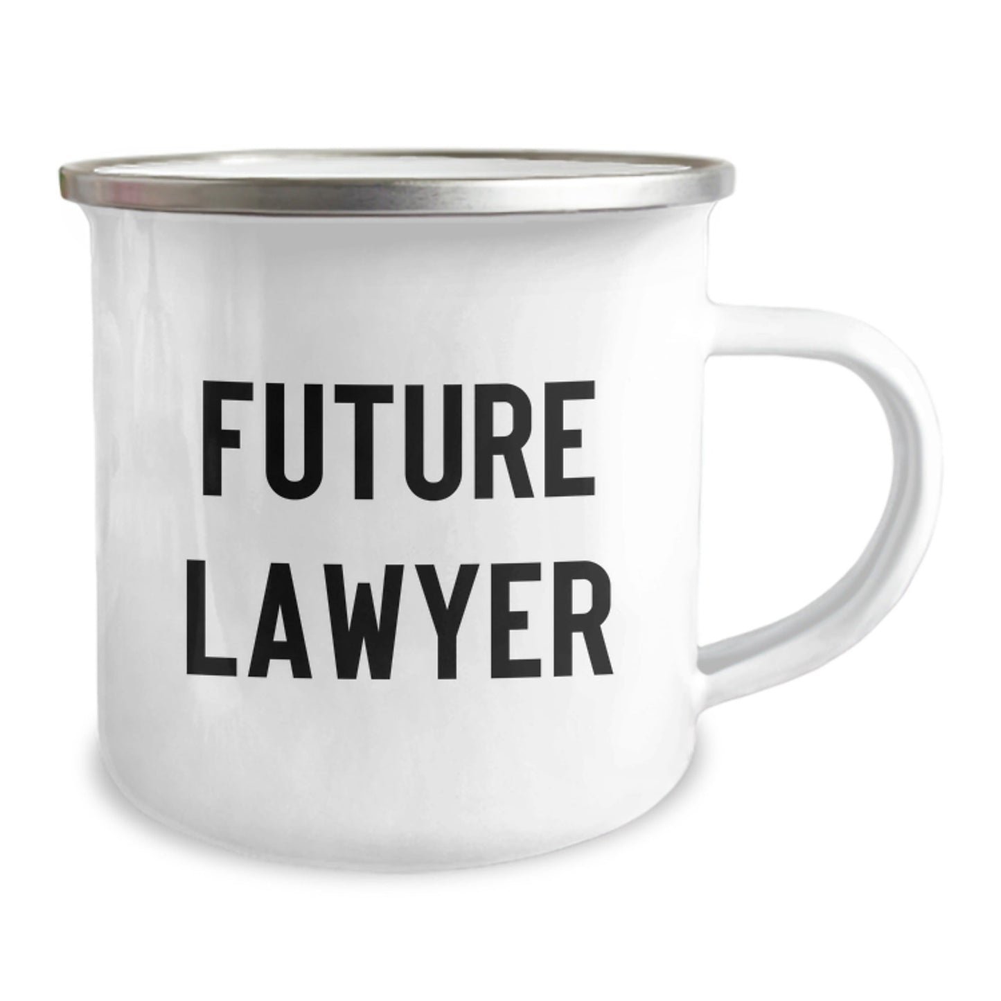 Funny Future Lawyer Gifts from Friends, Unique Camping Mug for Men, 'The Future is Bright' Quote, Graduation Unique Gifts for Lawyer - The Buy Boom