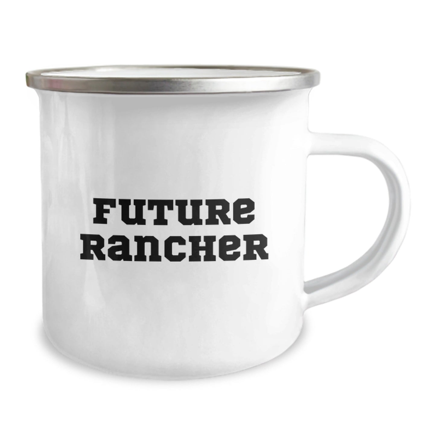 Funny Future Rancher Gifts for Men, Camping Mug - Perfect for Christmas Unique Gifts from Family to Friends - The Buy Boom