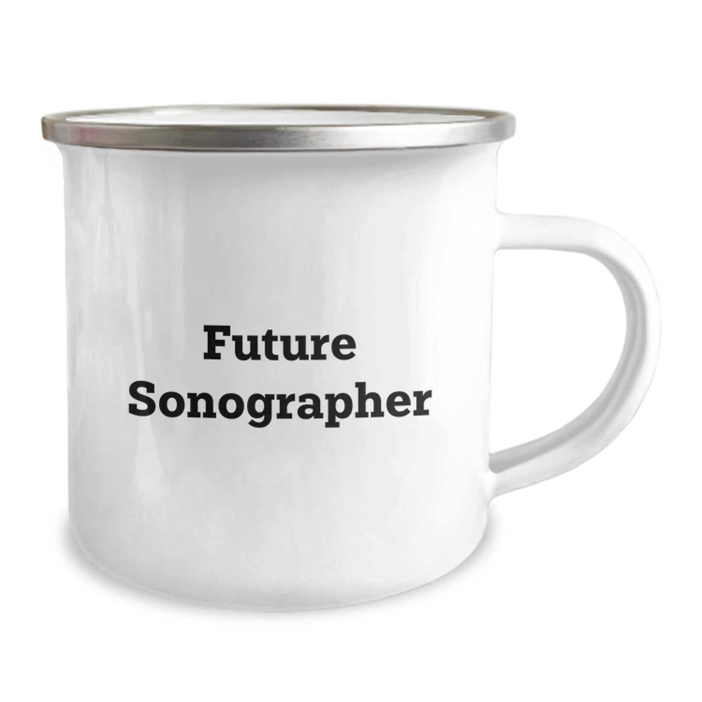 Funny Future Sonographer Gifts from Friends for Graduation, Camping Mug with Enamel Finish, 'You're a Cut Above' Quote - The Buy Boom
