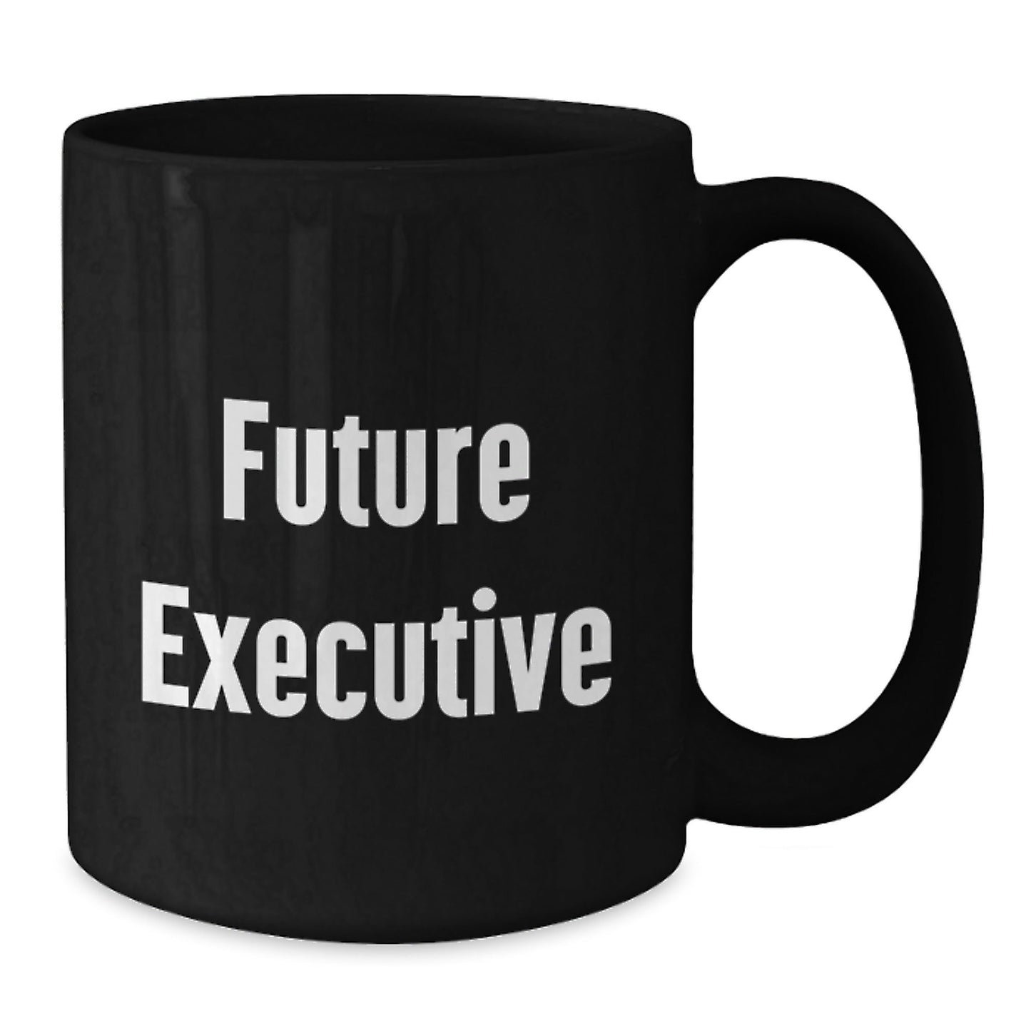 Funny Gifts for Future Executive Men from Family, Executive Black Coffee Mug with Inspirational Quote, Black Coffee Mugs for Christmas Unique Gifts - The Buy Boom