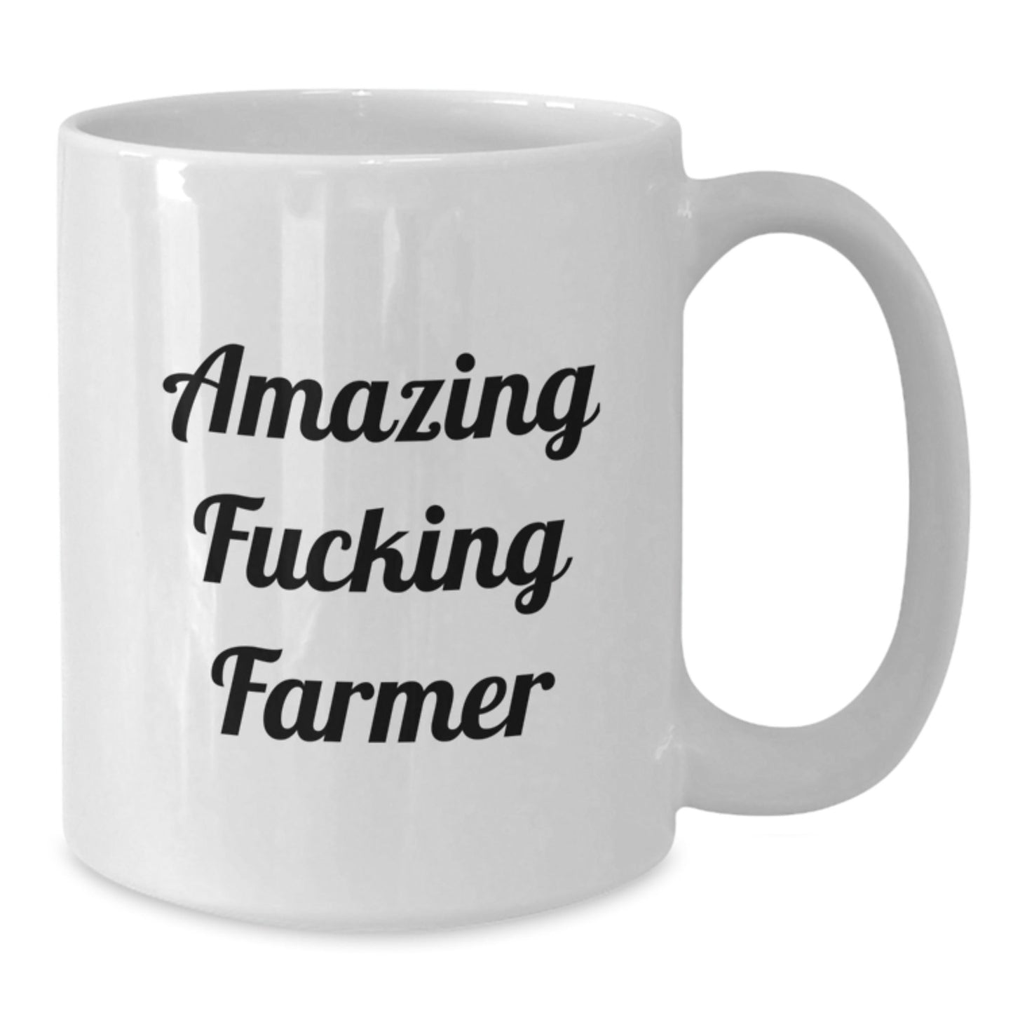 Funny Gifts from Friends for Farmer - Amazing F - king Farmer White Coffee Mug, Unique Christmas Unique Gifts for Men Women Friends Coworkers Family - The Buy Boom
