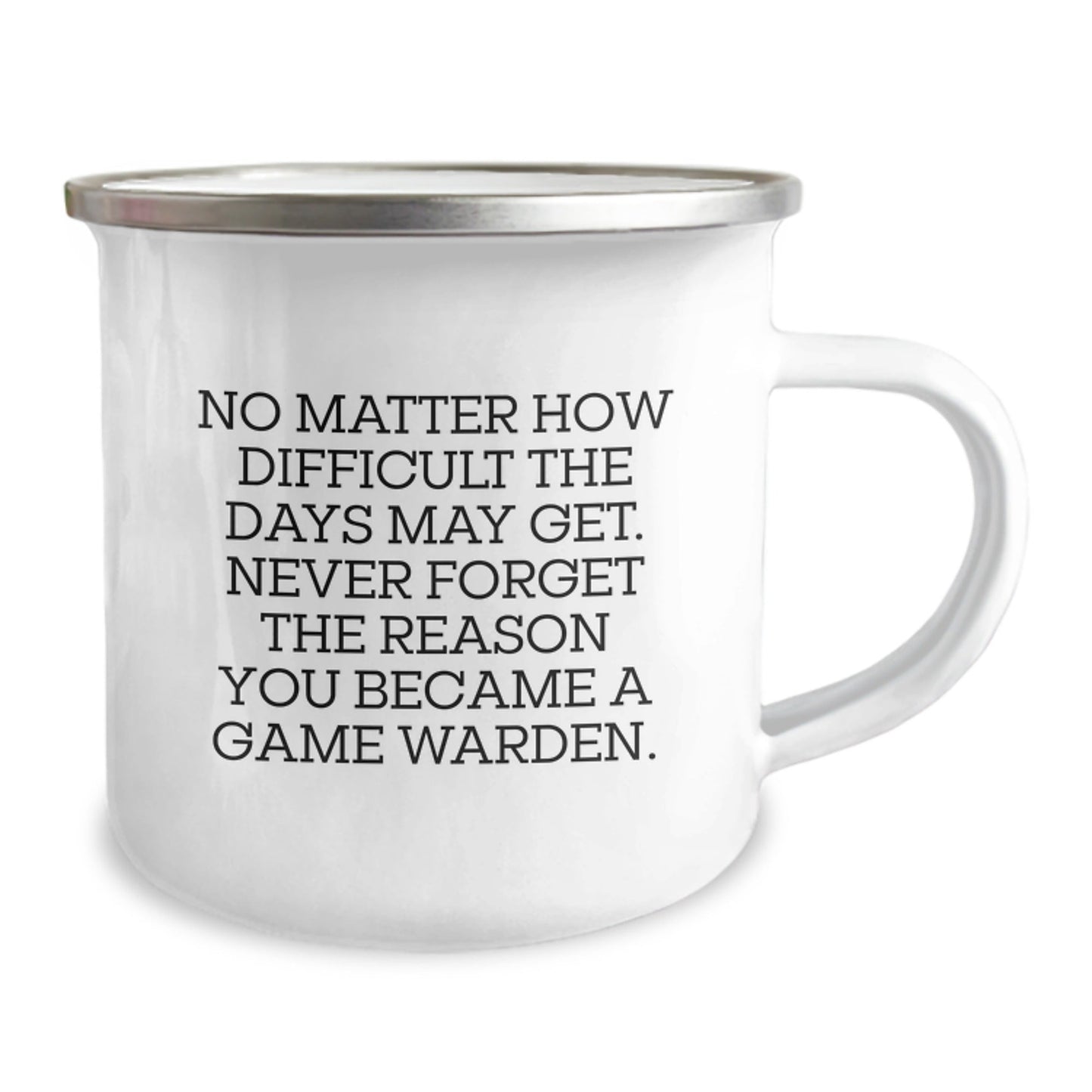 Funny Inspirational Game Warden Gifts from Men to Game Wardens - Camping Mug for Christmas Unique Gifts - The Buy Boom