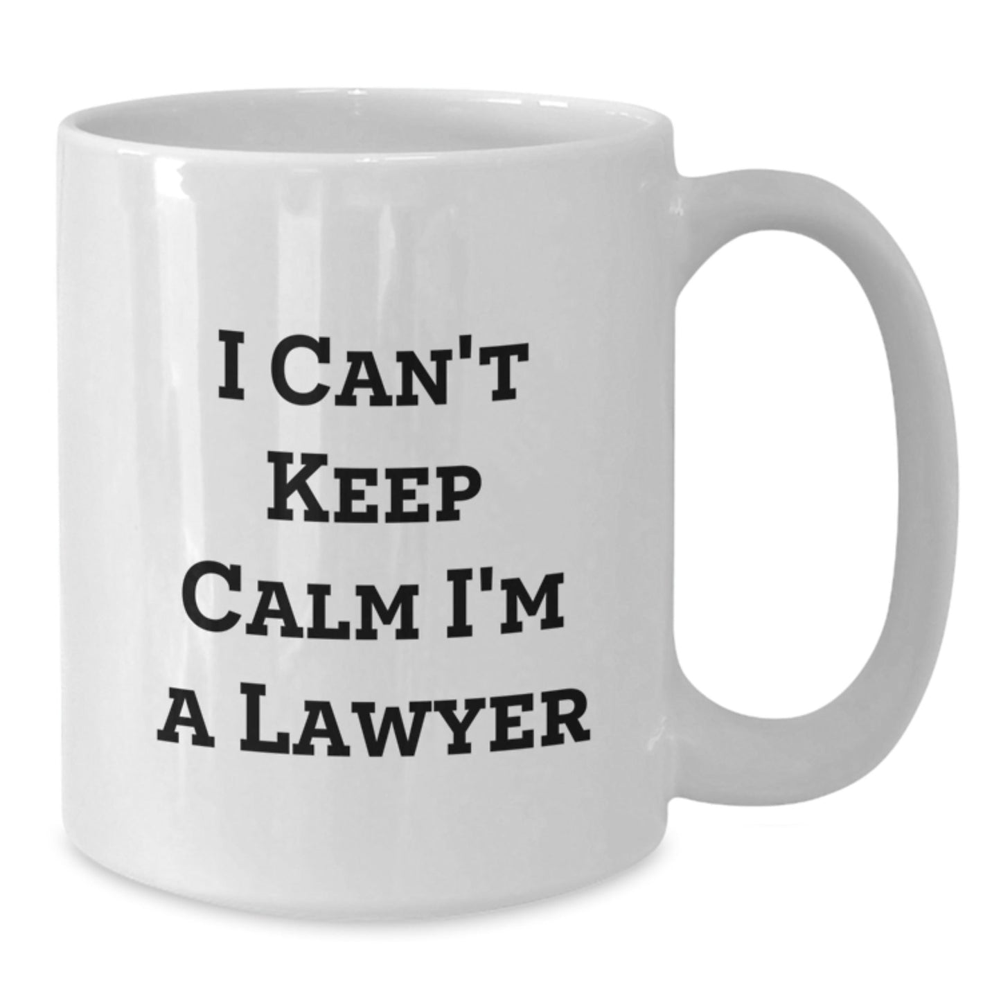 Funny Lawyer Gifts for Friends, White Coffee Mug I Can't Keep Calm I'm A Lawyer Christmas Unique Gifts from Men - The Buy Boom