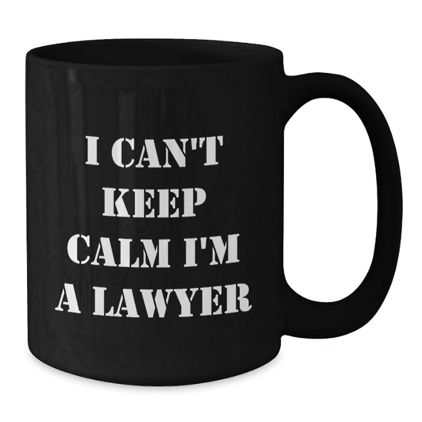 Funny Lawyer Gifts for Men, I'm a Lawyer Black Coffee Mug, Christmas Unique Mugs for Lawyer Friends - The Buy Boom