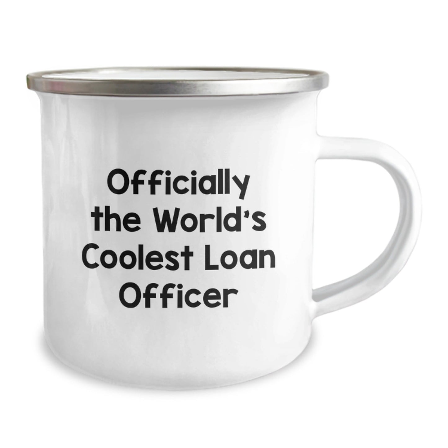 Funny Loan Officer Gifts from Friends, Unique Camping Mug for Loan Officer, Christmas Unique Gifts - The Buy Boom