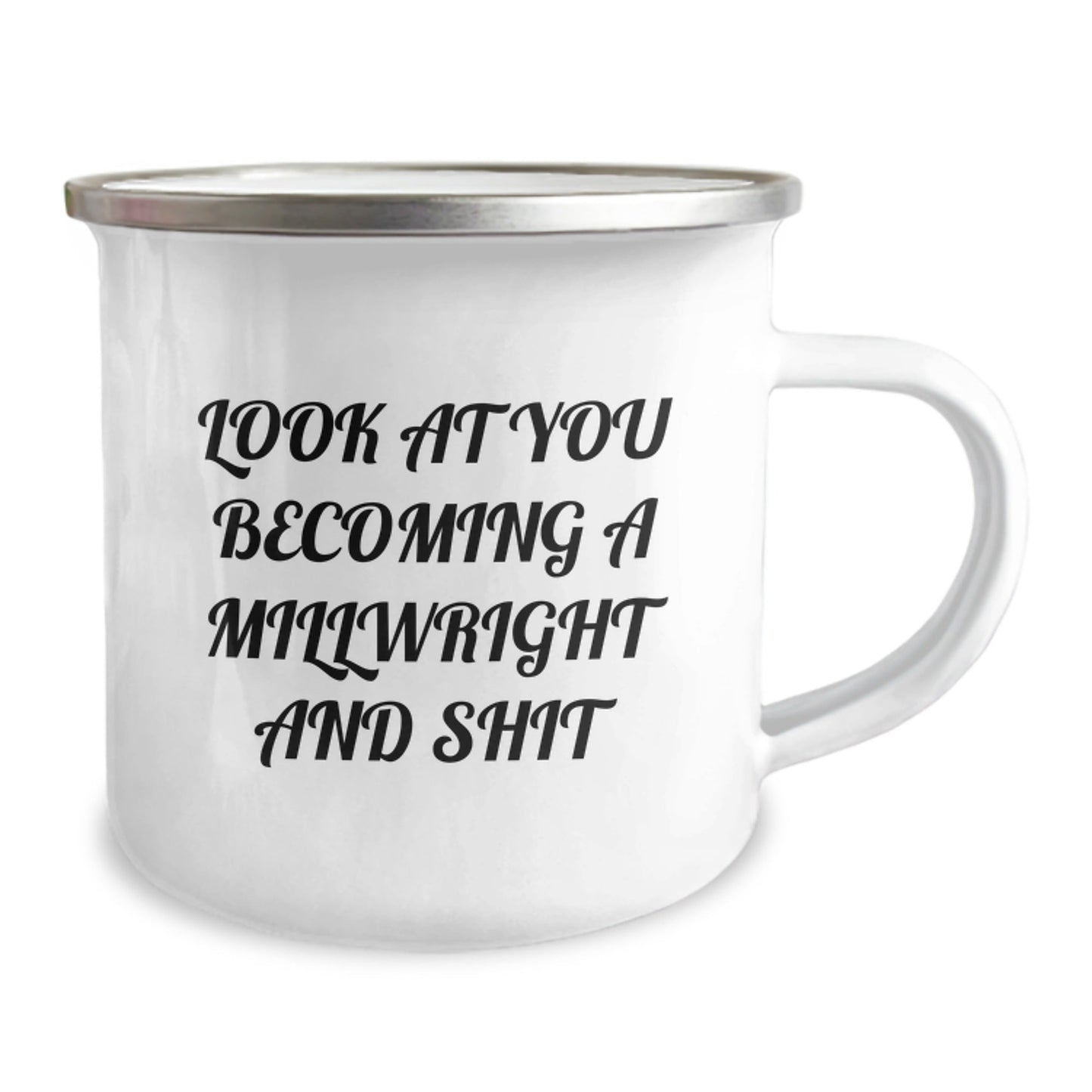 Funny Millwright Gifts for Him from Friends, Unique Camping Mugs with Inspirational Quotes, Christmas Unique Gifts - The Buy Boom