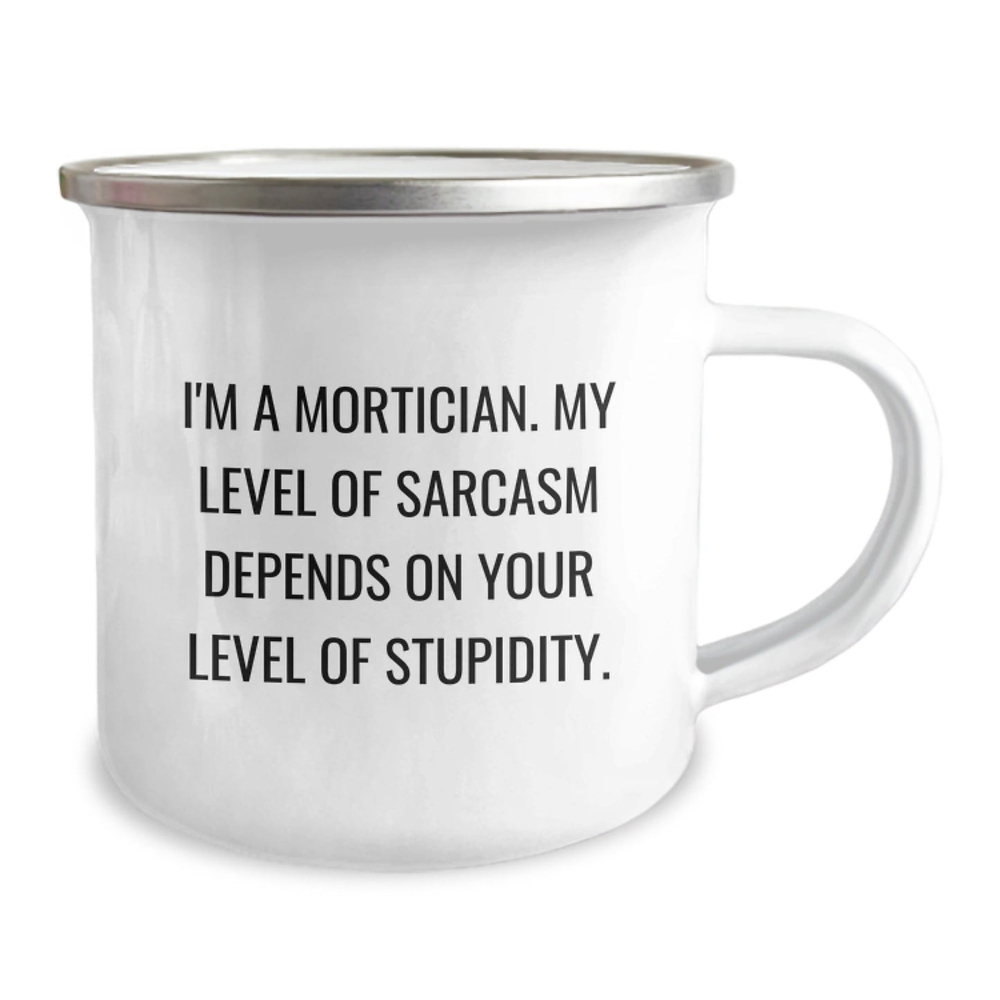 Funny Mortician Gifts for Mortician Men, Unique Mortician Camping Mug, Christmas Unique Gifts from Friends to Mortician Family - The Buy Boom