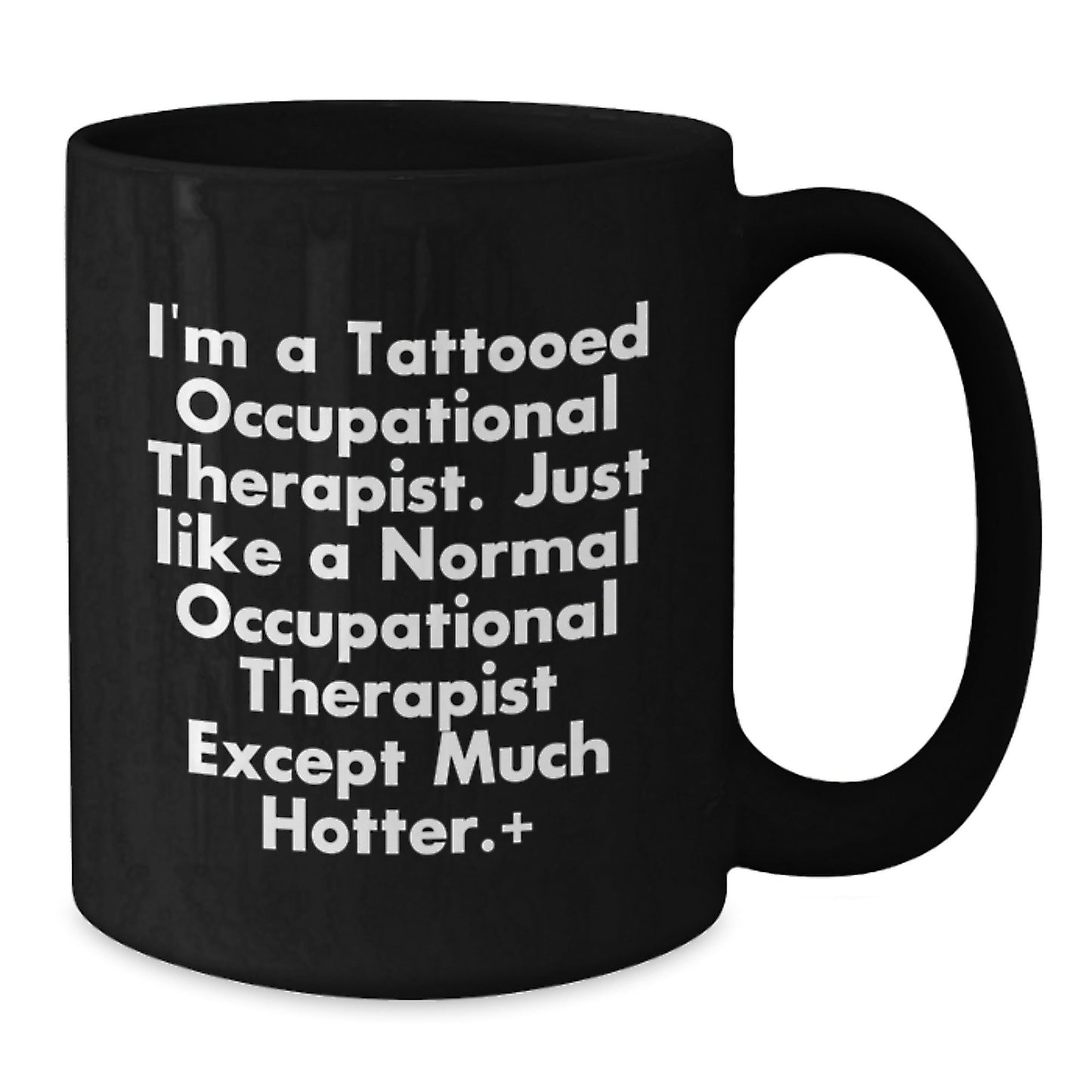 Funny Occupational Therapist Mug Gifts from Friends for Occupational Therapist, Black Coffee Mug with Christmas Unique Ideas - The Buy Boom