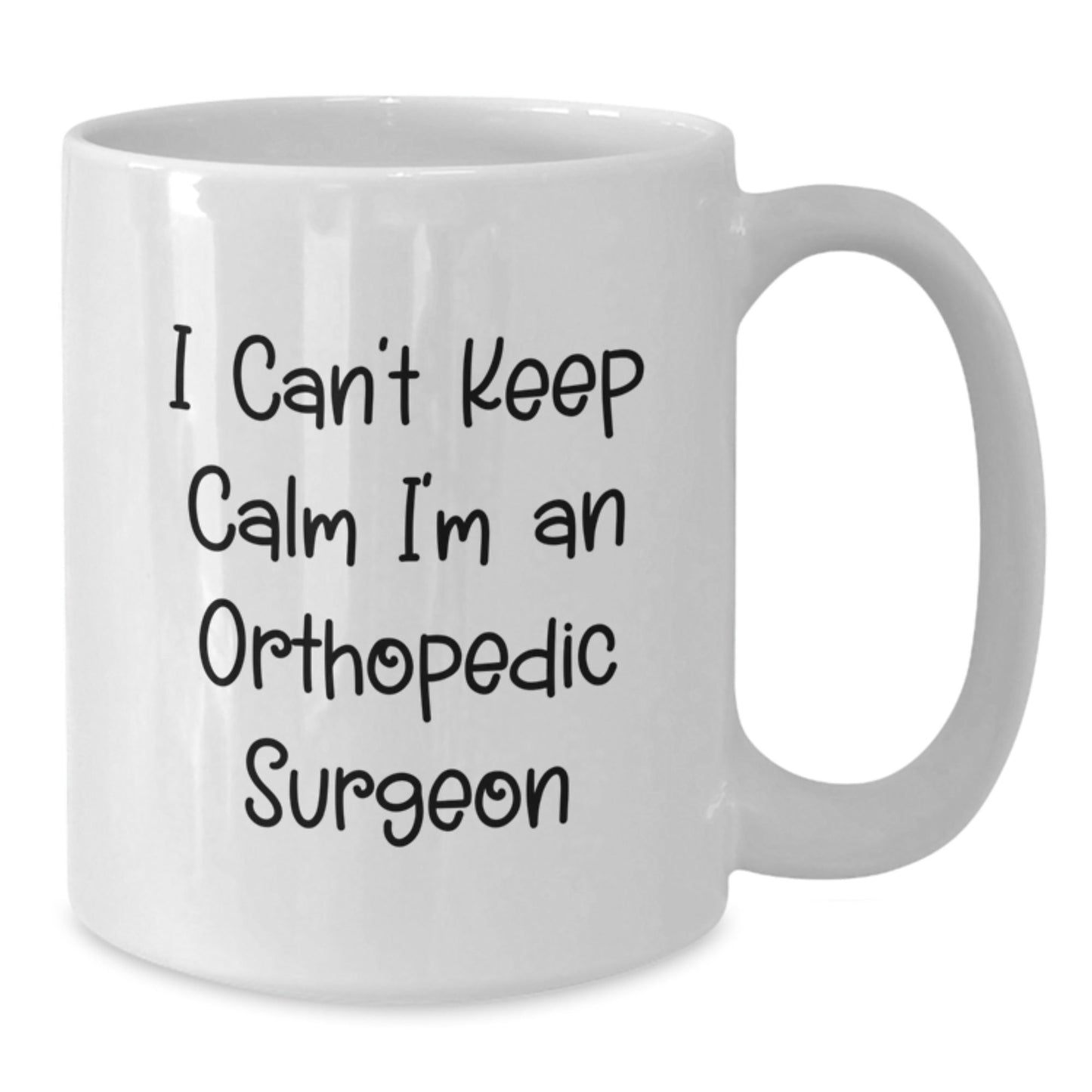 Funny Orthopedic Surgeon Gifts for Christmas - I'm An Orthopedic Surgeon White Coffee Mug for Men and Women from Family - The Buy Boom