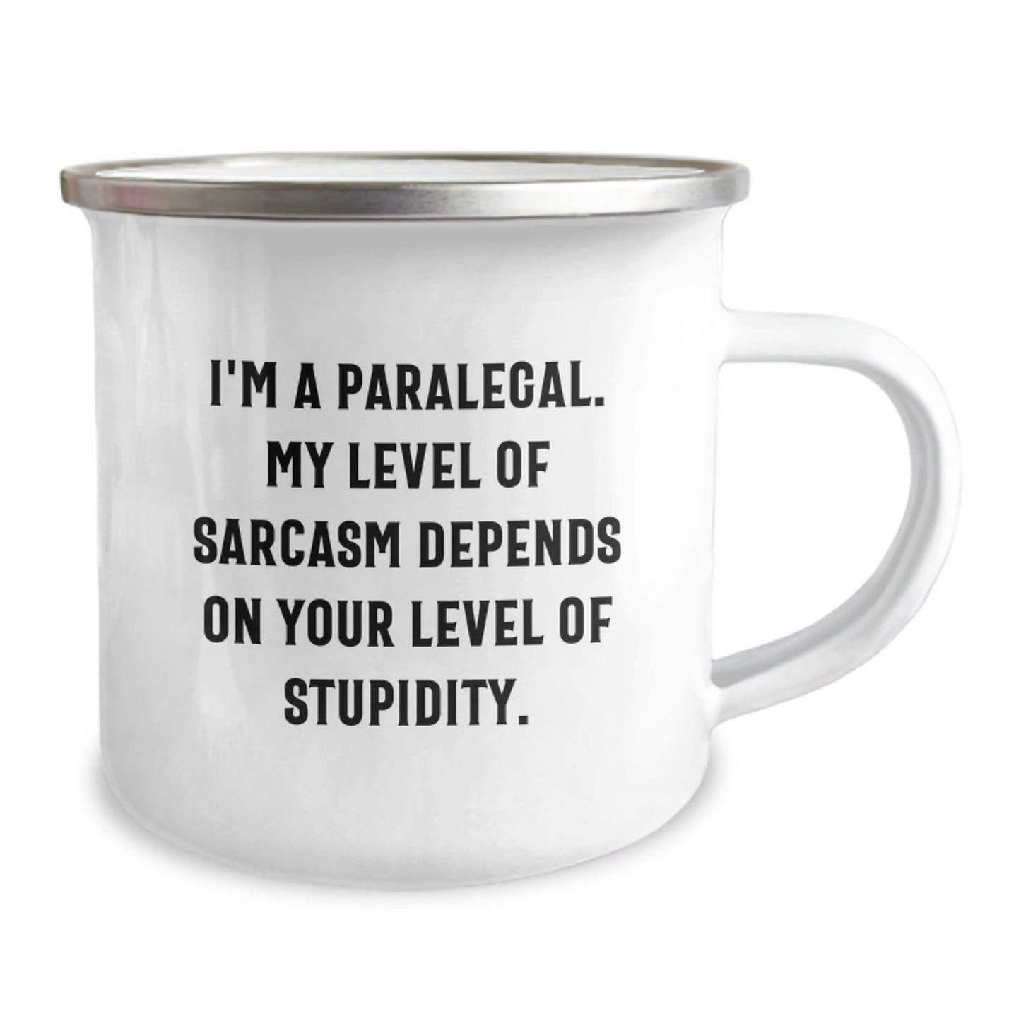 Funny Paralegal Gifts from Friends for Paralegal, Camping Mug Christmas Unique Gifts, I'm a Paralegal Mug - The Buy Boom
