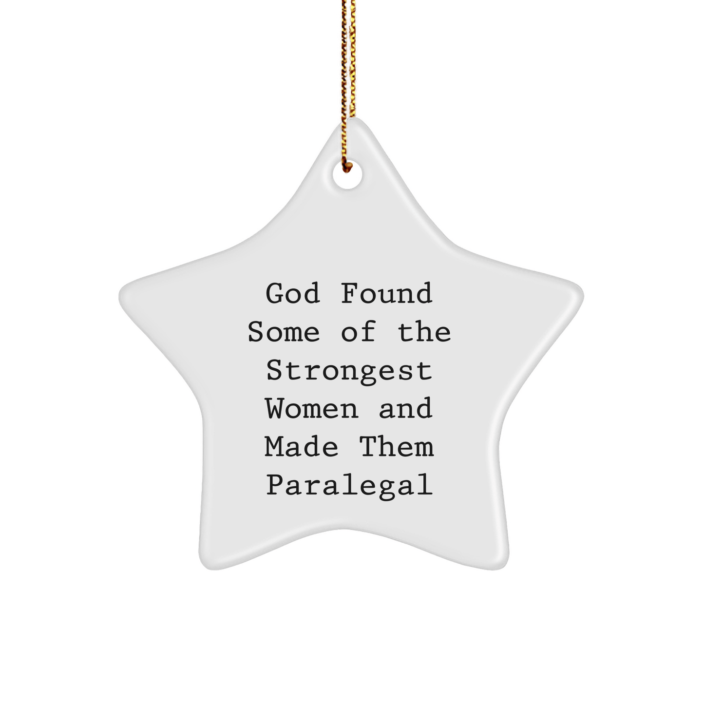 Funny Paralegal Star Ornament Gifts from Friends, Coworkers, and Family for Christmas - The Buy Boom
