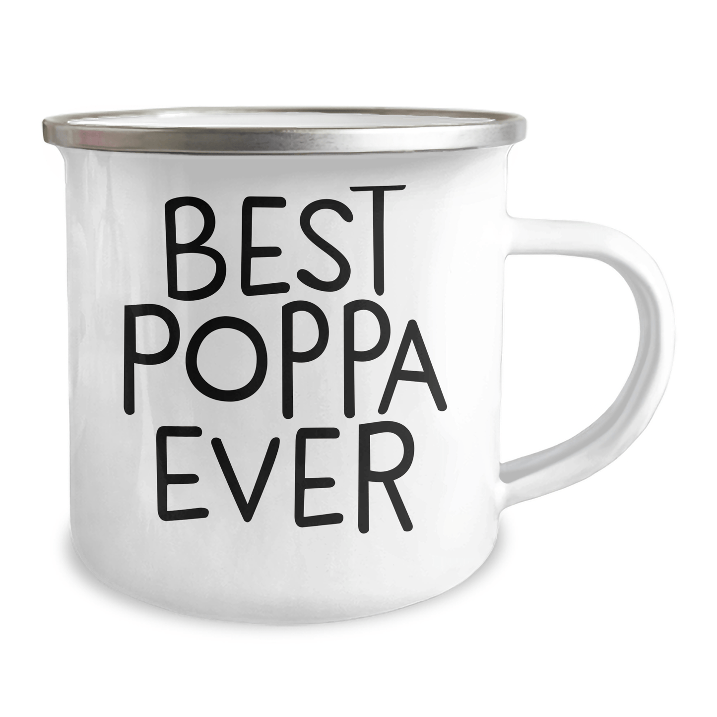 Funny Poppa Gifts from Friends - Best Poppa Ever Camping Mug, Father's Day Unique Gifts for Poppa, Men, Family - The Buy Boom