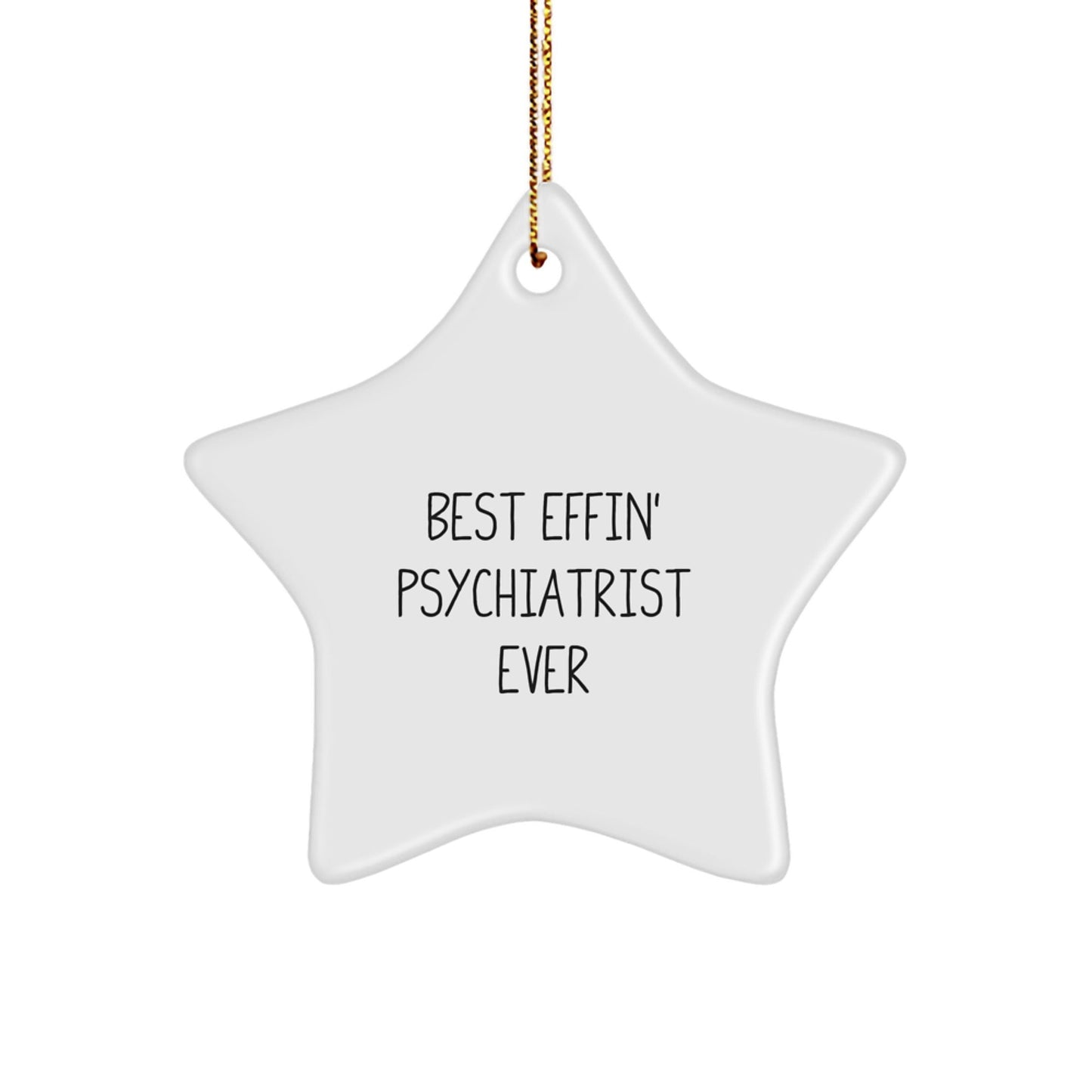 Funny Psychiatrist Star Ornament Gifts from Men for Women Friends Coworkers Family Christmas Unique - The Buy Boom