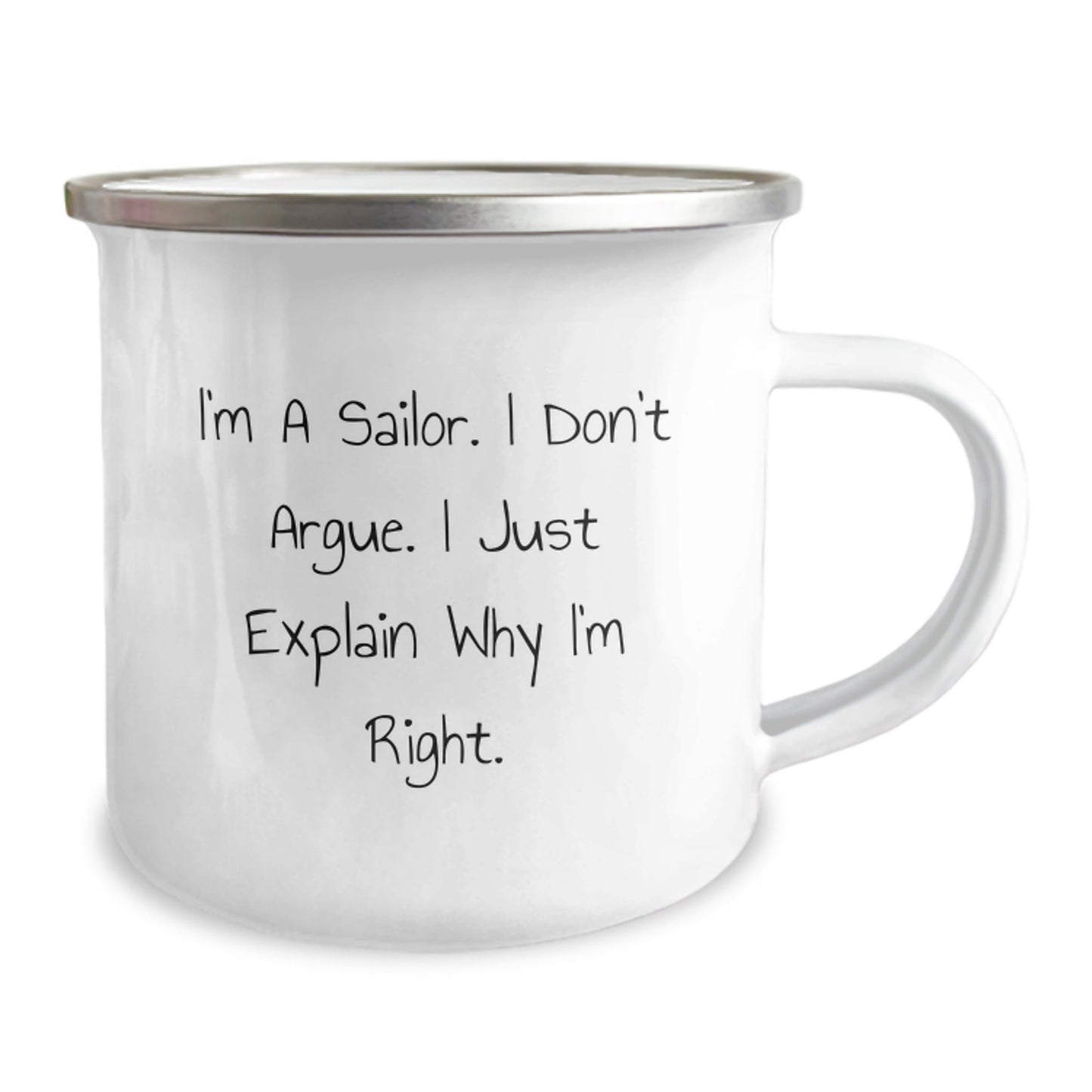 Funny Sailor Gifts for Christmas, Gifts from Men to Sailor Friends, Sailor Camping Mug, Unique I'm A Sailor Mugs - The Buy Boom