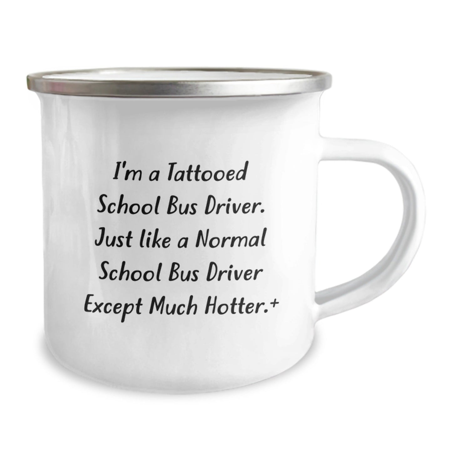 Funny School Bus Driver Gifts for Men from Friends - I'm A Tattooed School Bus Driver, Unique Christmas Unique Gifts - The Buy Boom
