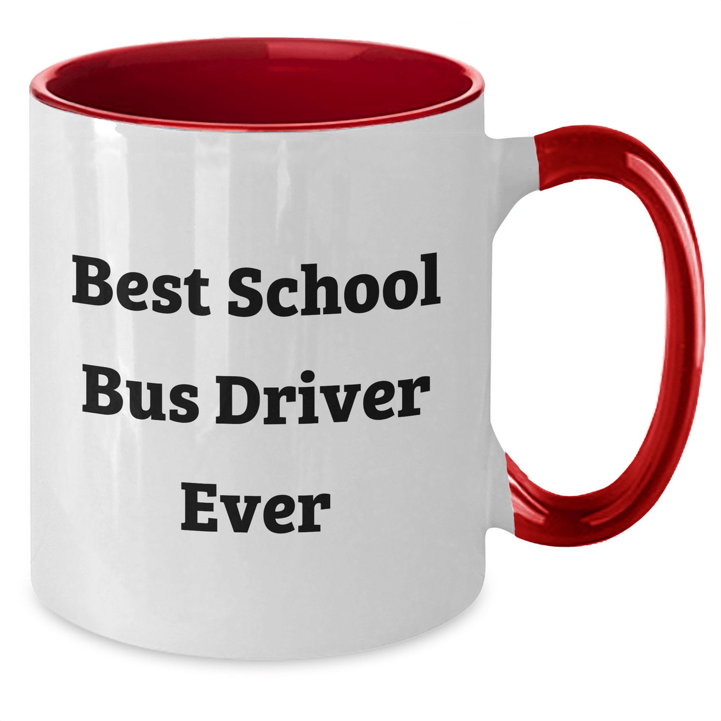 Funny School Bus Driver Gifts from Friends, Family, or Coworkers - Best School Bus Driver Ever Two Tone Coffee Mug for Men on Father's Day - The Buy Boom