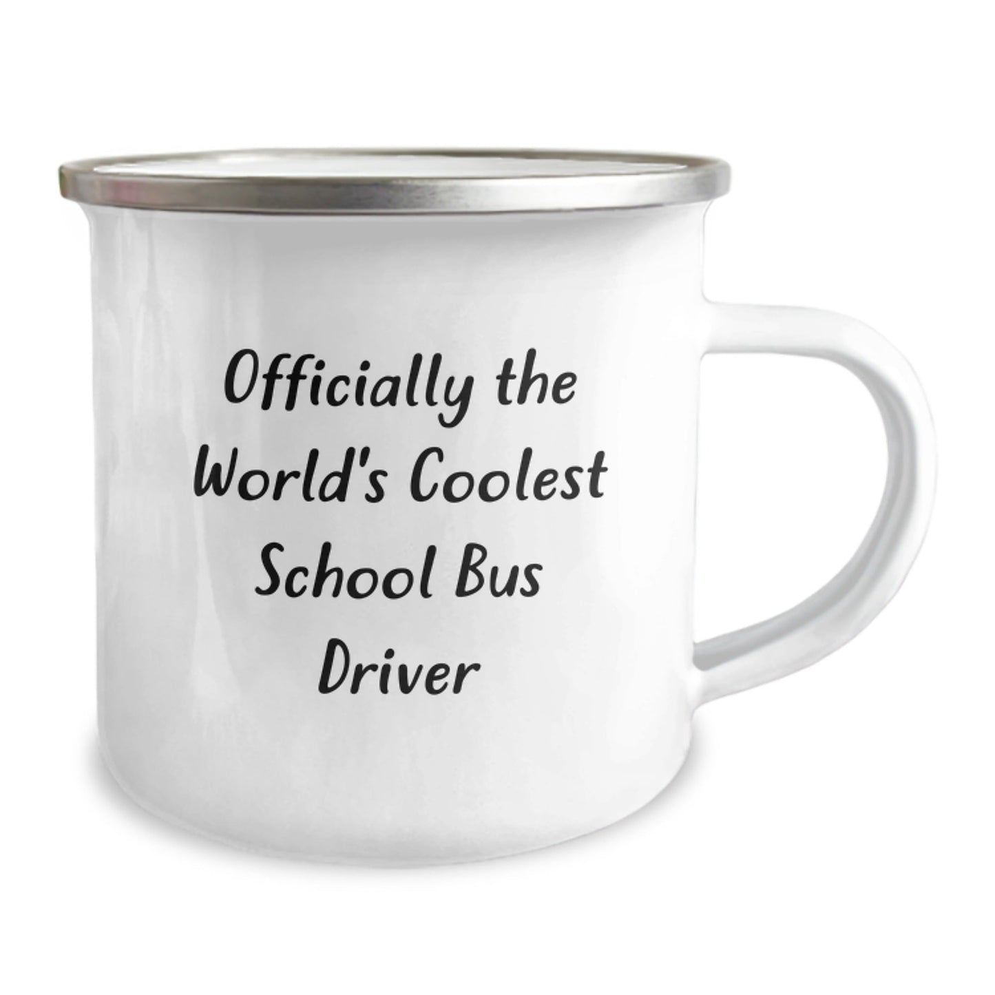 Funny School Bus Driver Gifts from Friends for the World's Coolest School Bus Driver - Camping Mug for School Bus Driver Men Women - The Buy Boom